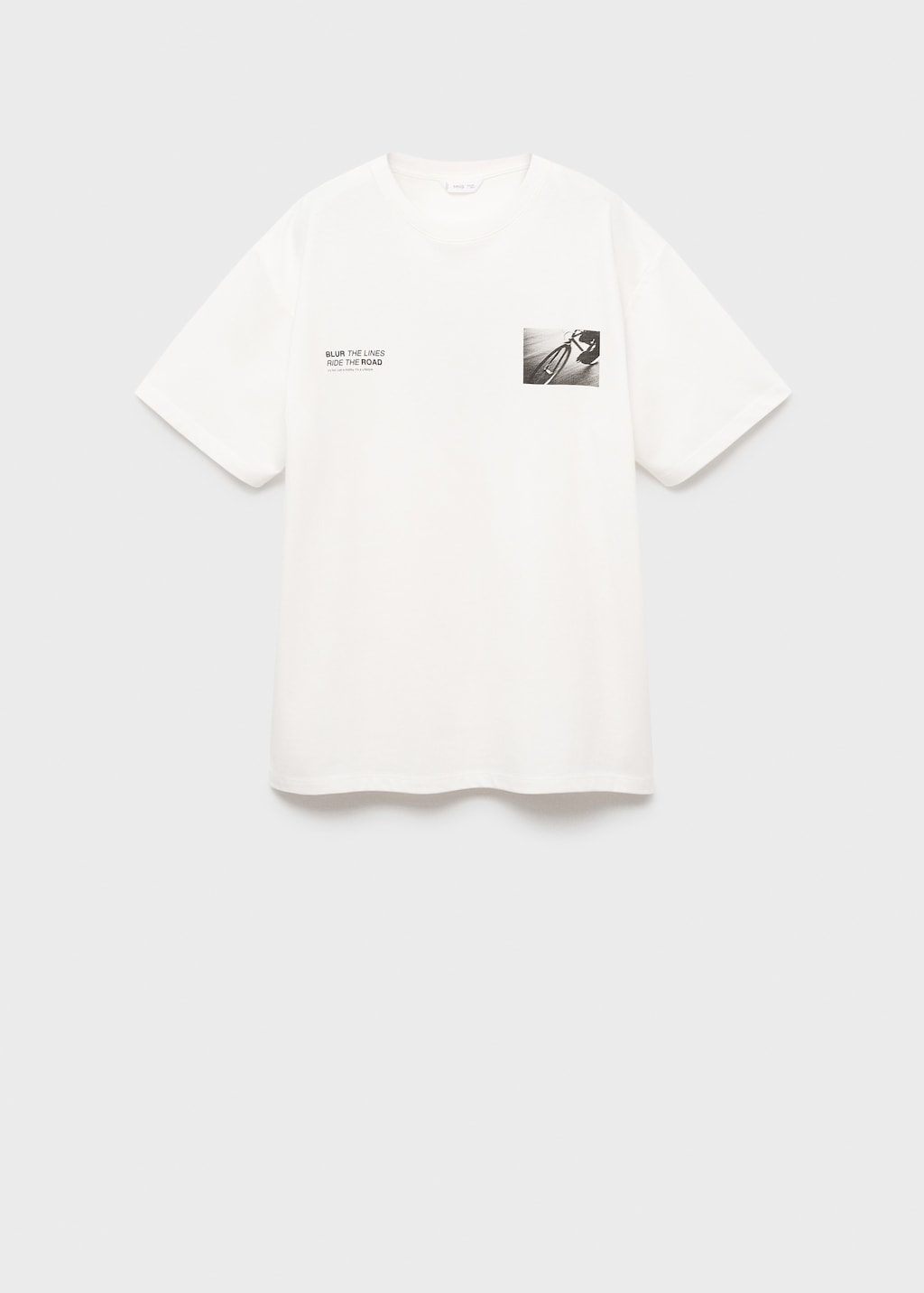 Printed cotton-blend t-shirt