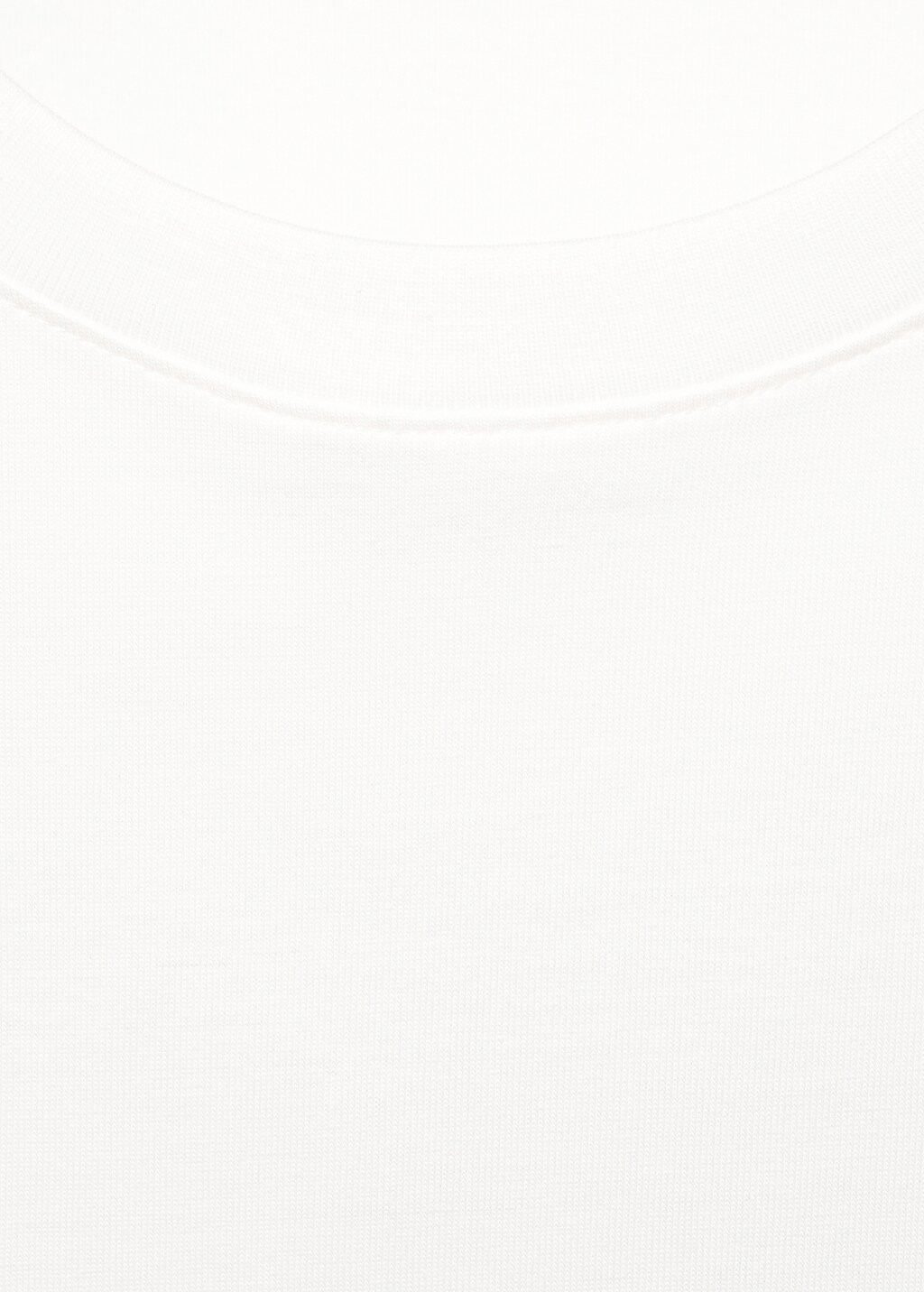 Printed cotton-blend t-shirt