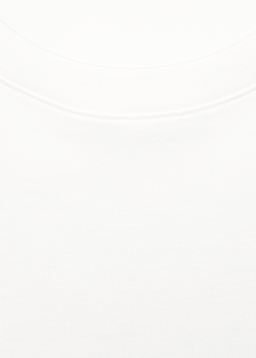 Printed cotton-blend t-shirt