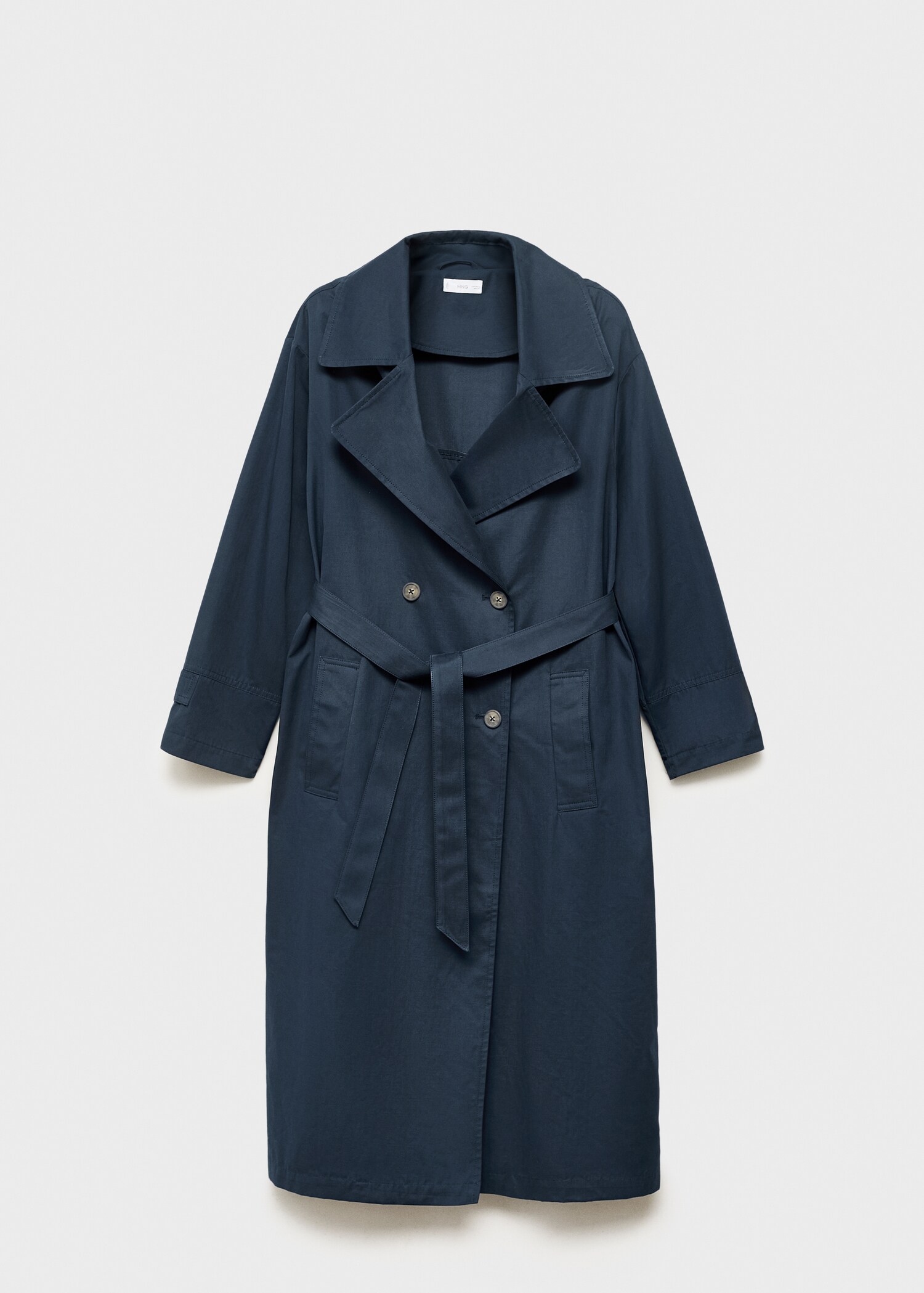 Gabardina de estilo clássico com cinto - Artigo sem modelo