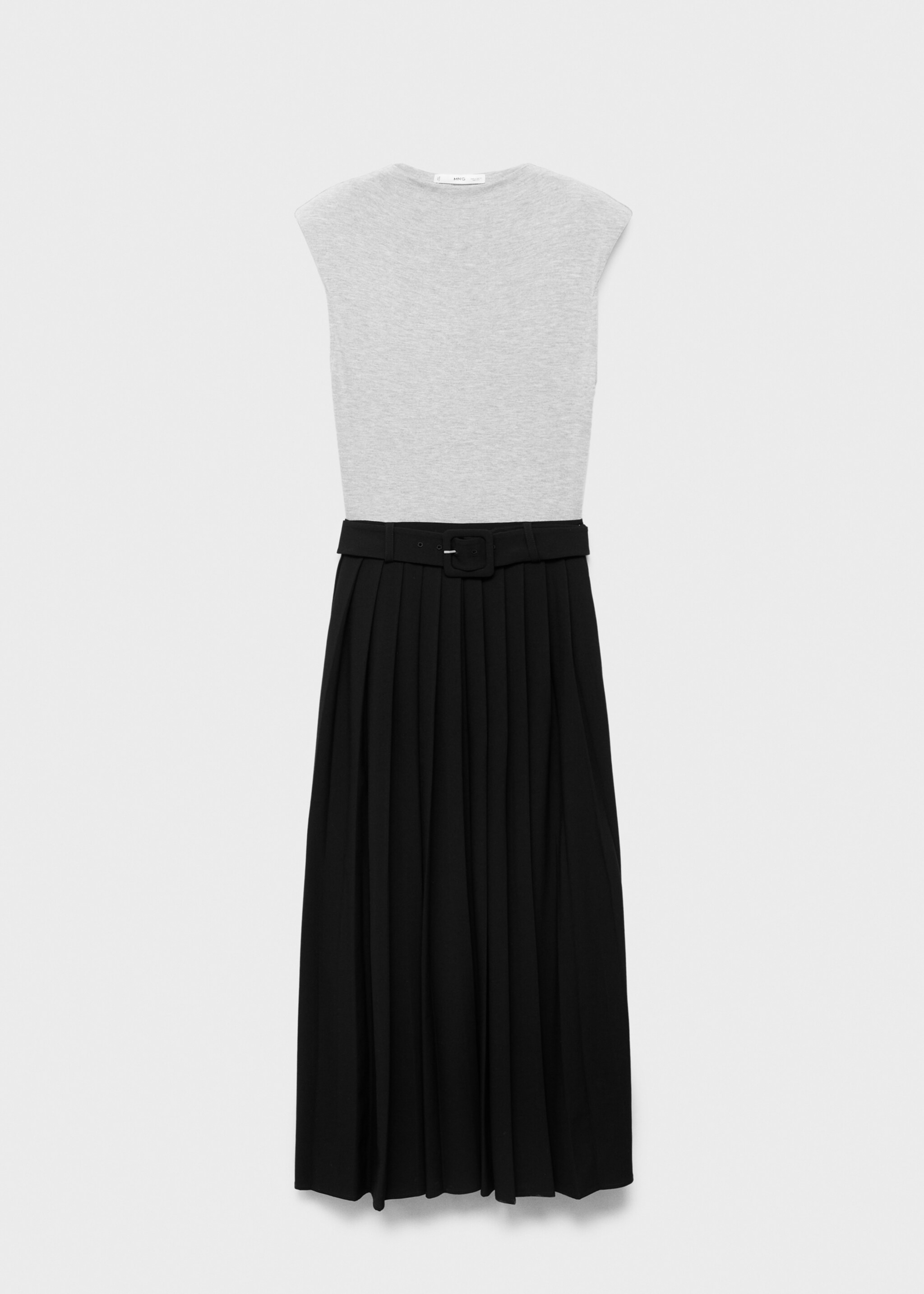 Robe combinée ceinture - Article sans modèle, Gris. Ref: 17084071-00.