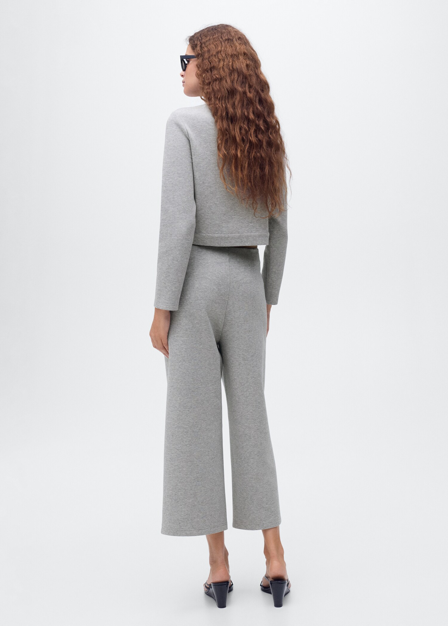 Pantalón crop algodón - Reverso del artículo
