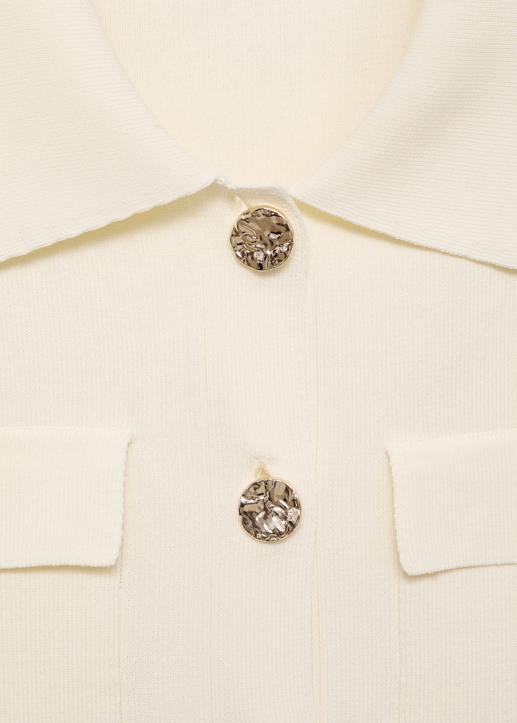 Short-sleeved knitted jacket