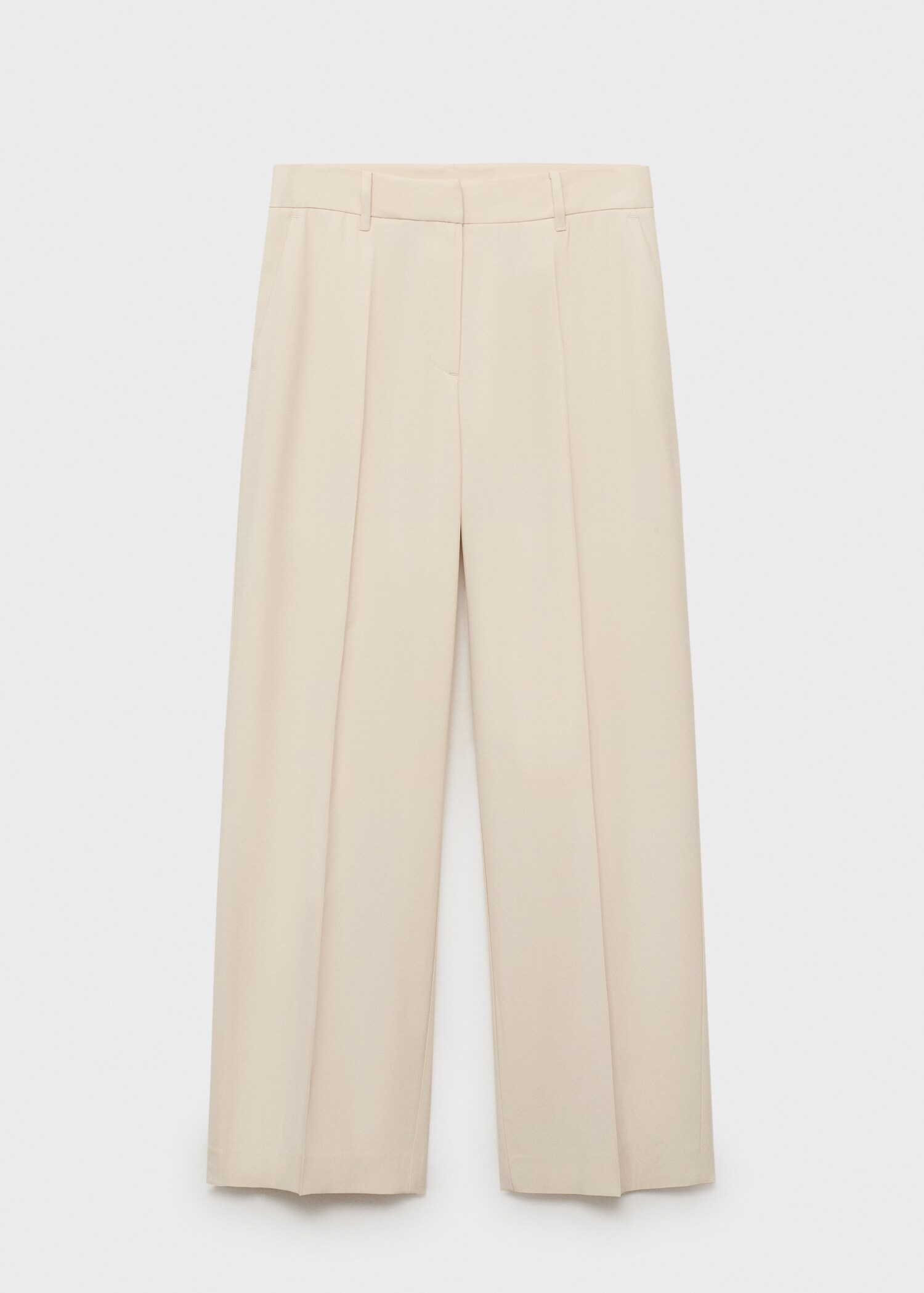 Straight mid-rise pants - Article without model