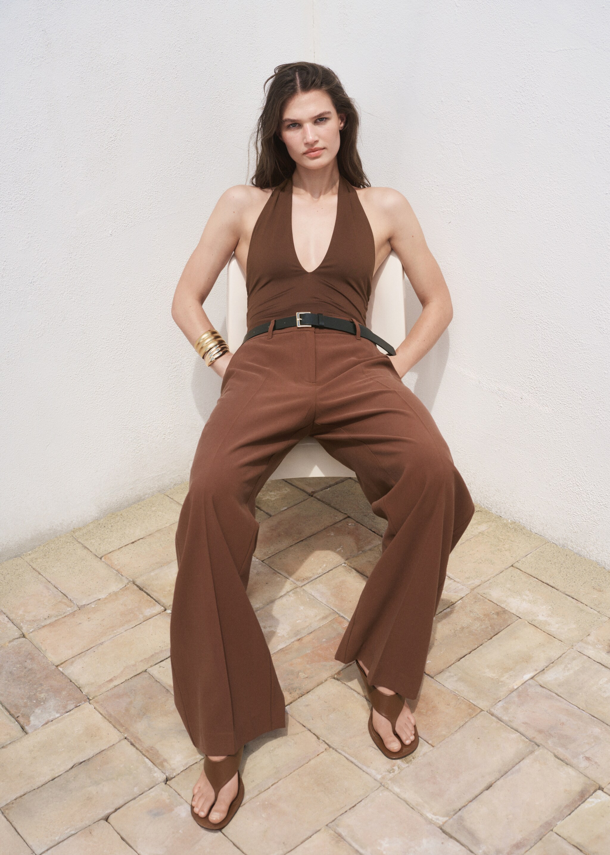 Pantalon droit taille normale - Détail de l'article 2