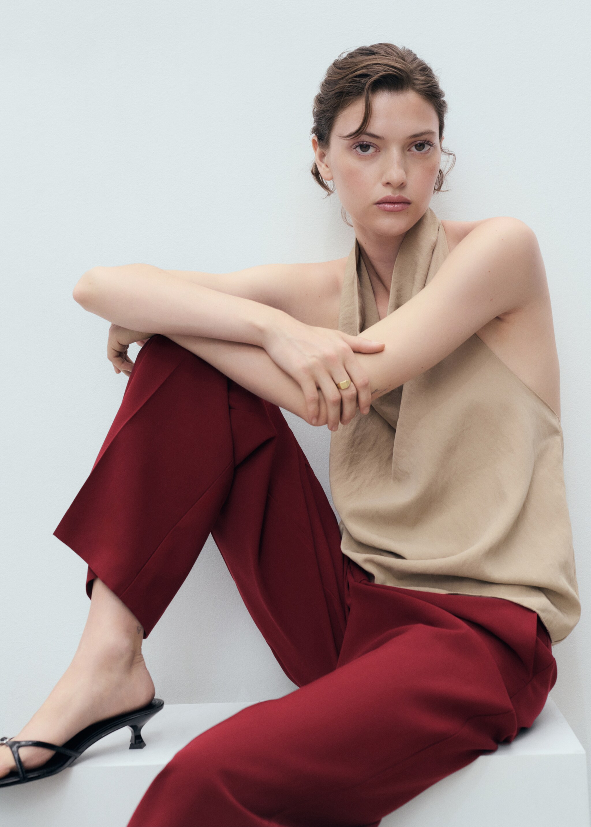 Pantalon droit taille normale - Détail de l'article 2