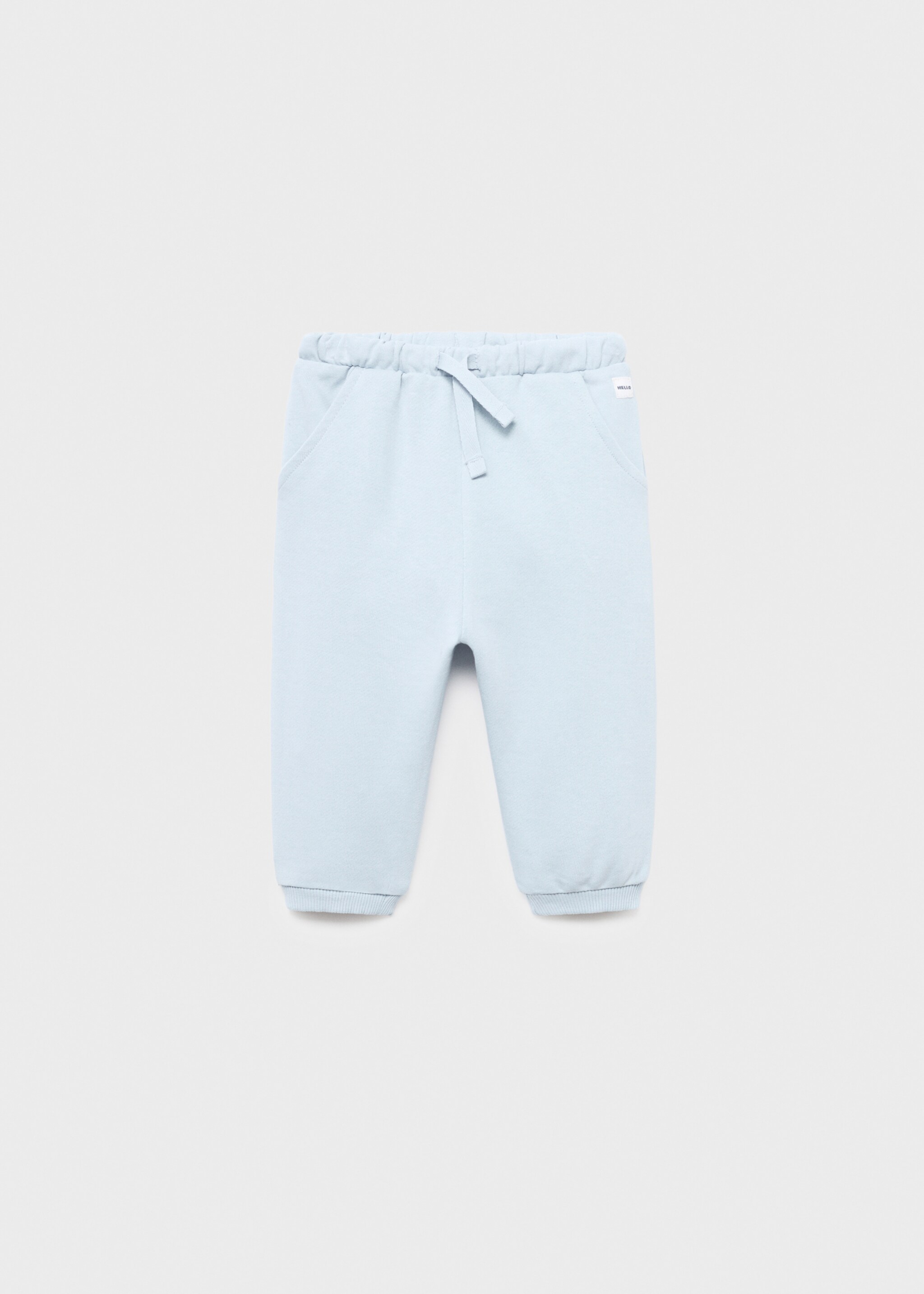 Joggers cotó cordill - Article sense model, Blau cel. Ref: 17084079-00.