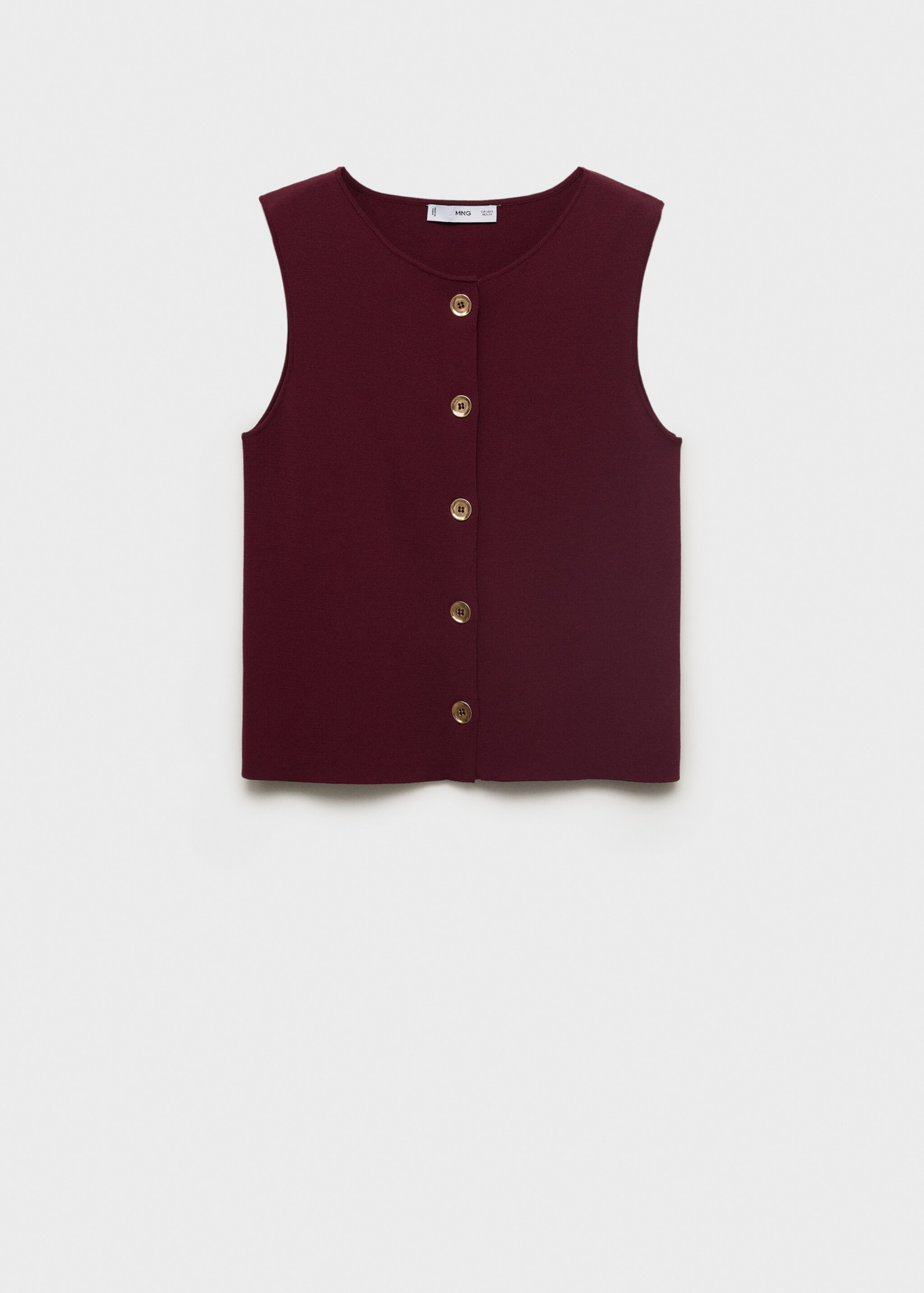 Gilet maglia sottile - Articolo senza modello