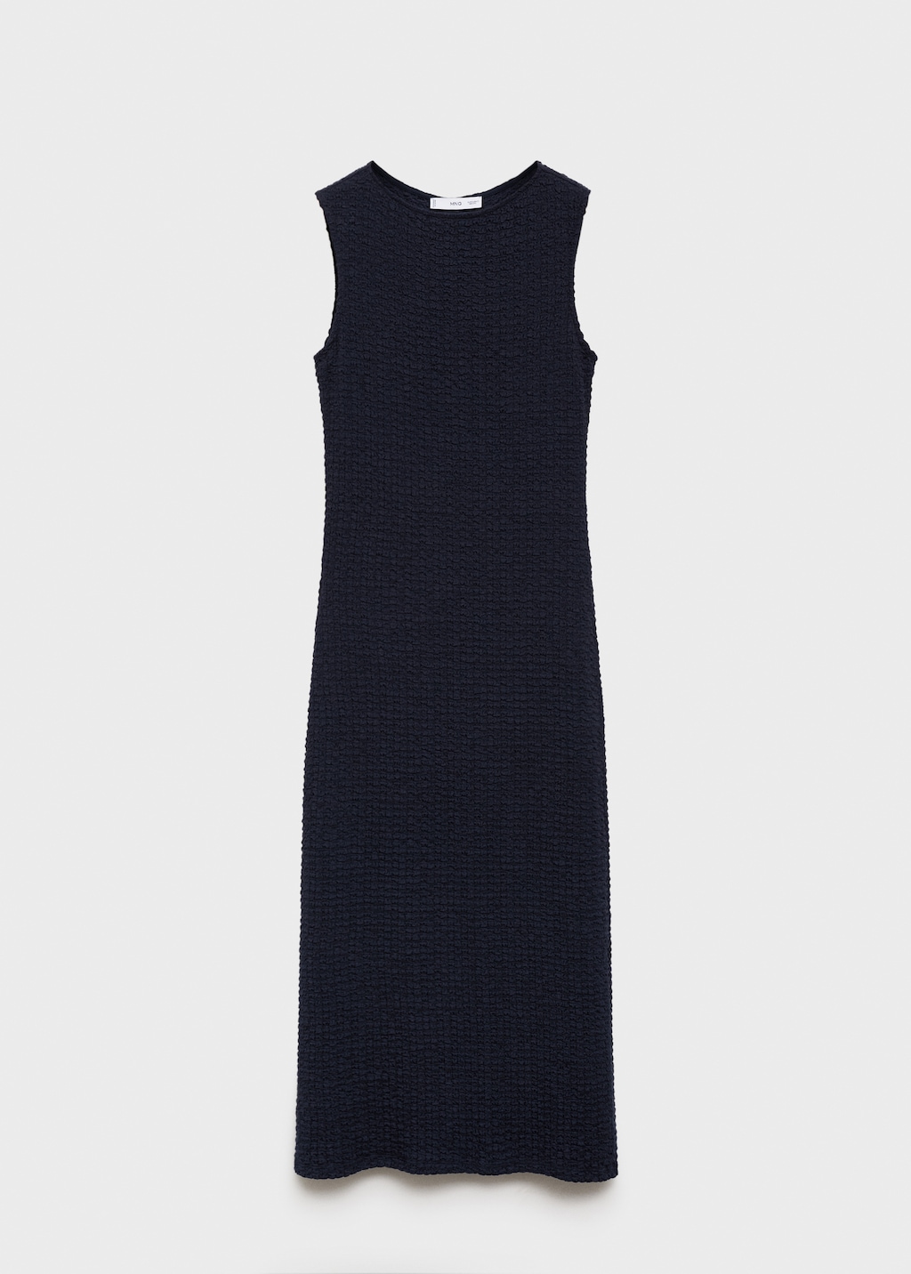 Mango Fitted textured dress