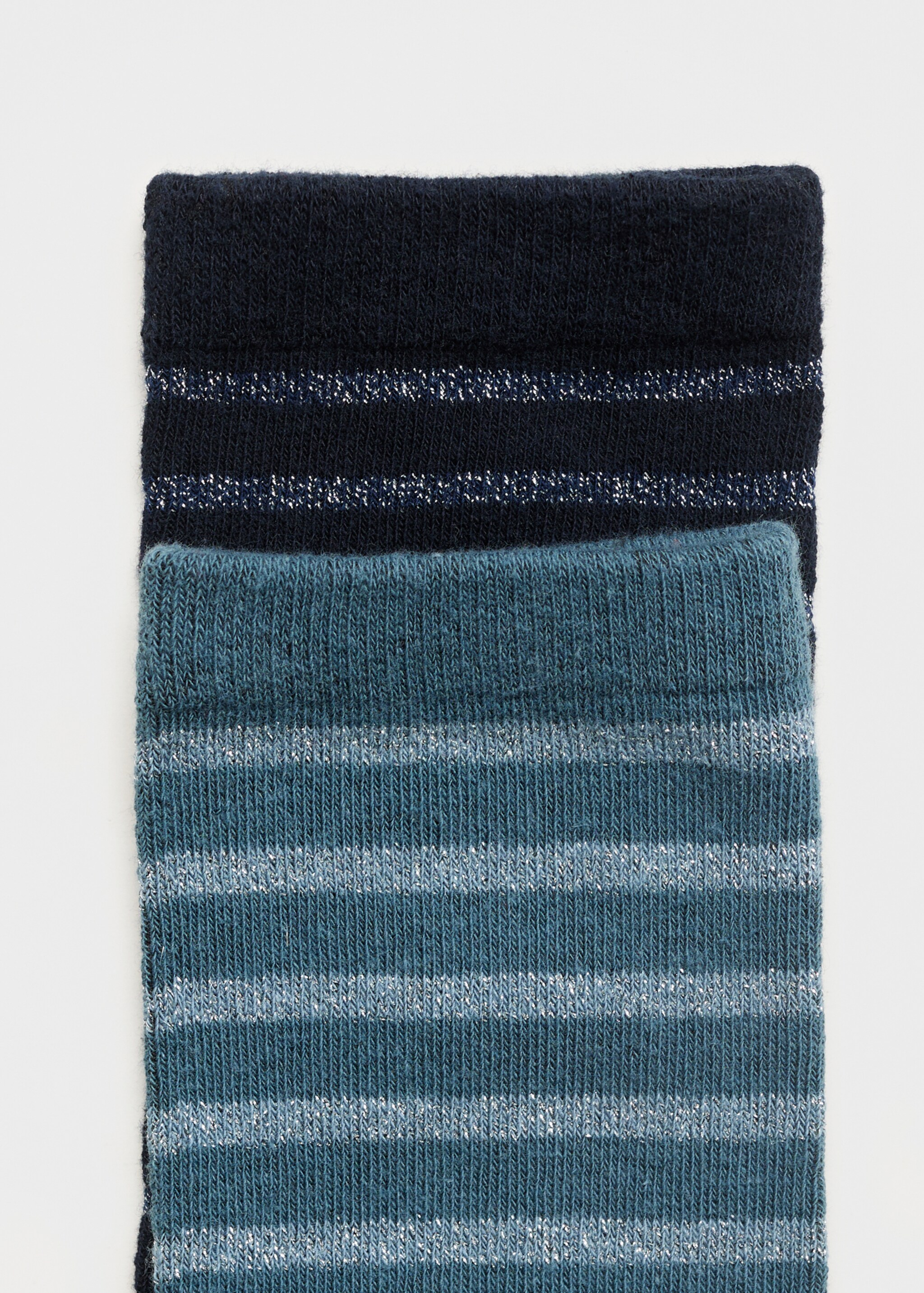 2 pack lurex socks - Reverse of the article
