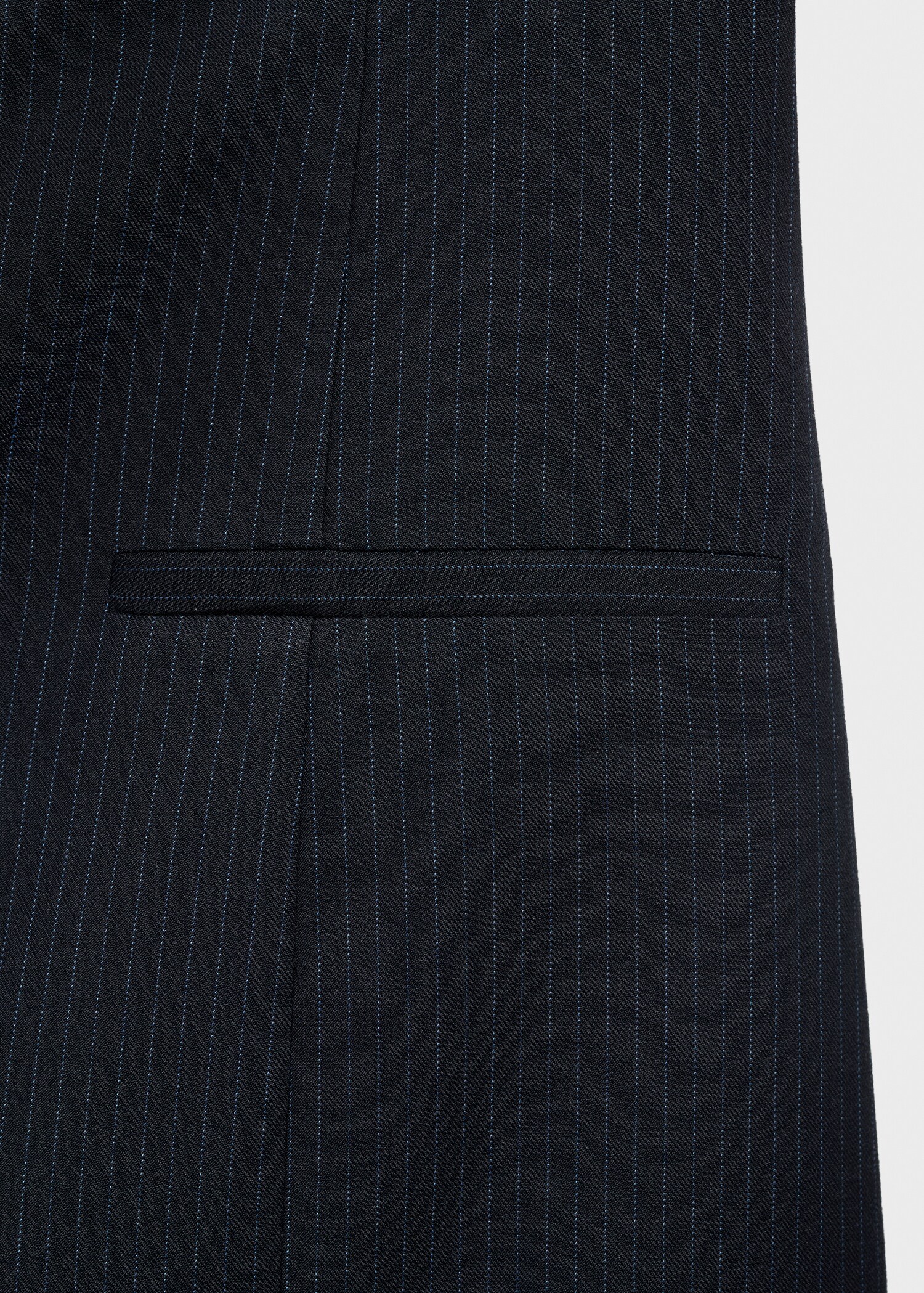 Short pinstripe dress - Details of the article 0