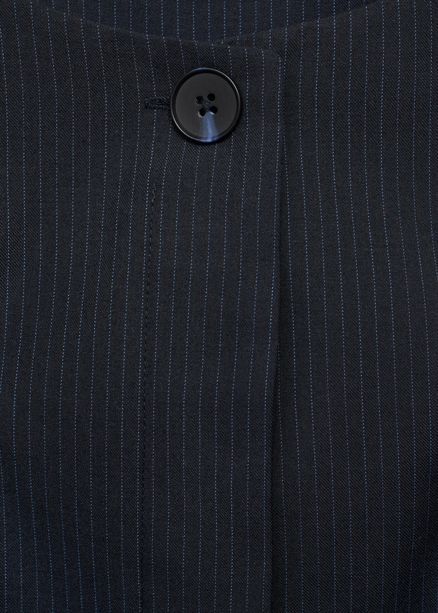 Short pinstripe dress - Details of the article 8