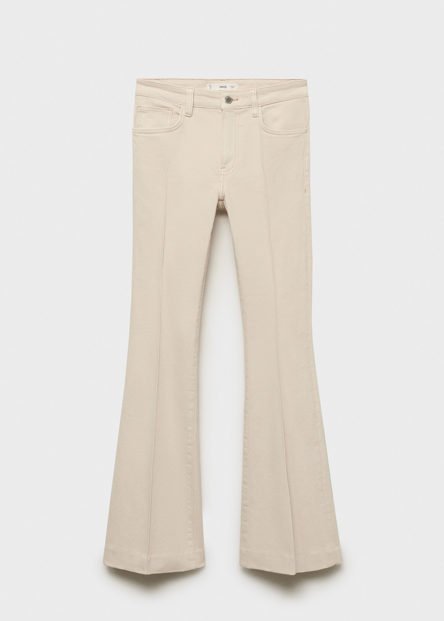 Mid-rise flared jeans - Article without model