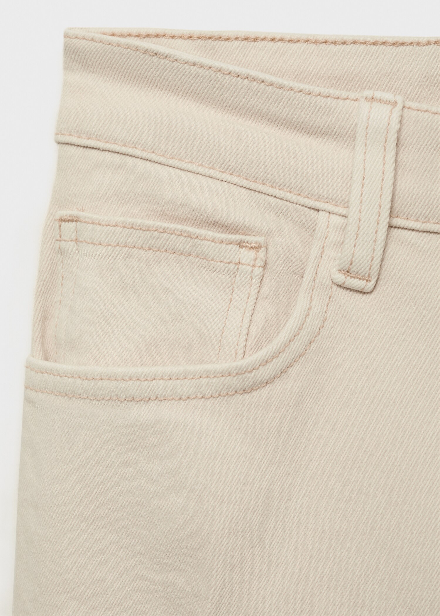 Mid-rise flared jeans - Details of the article 8