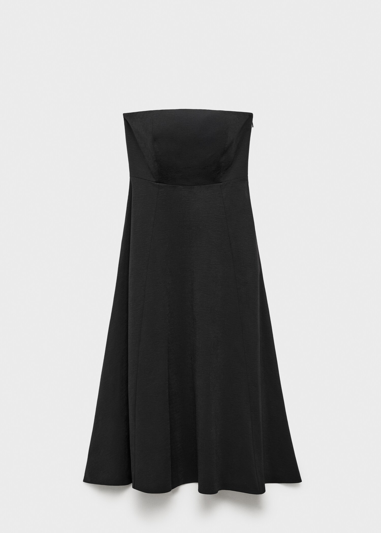 Long strapless dress - Article without model