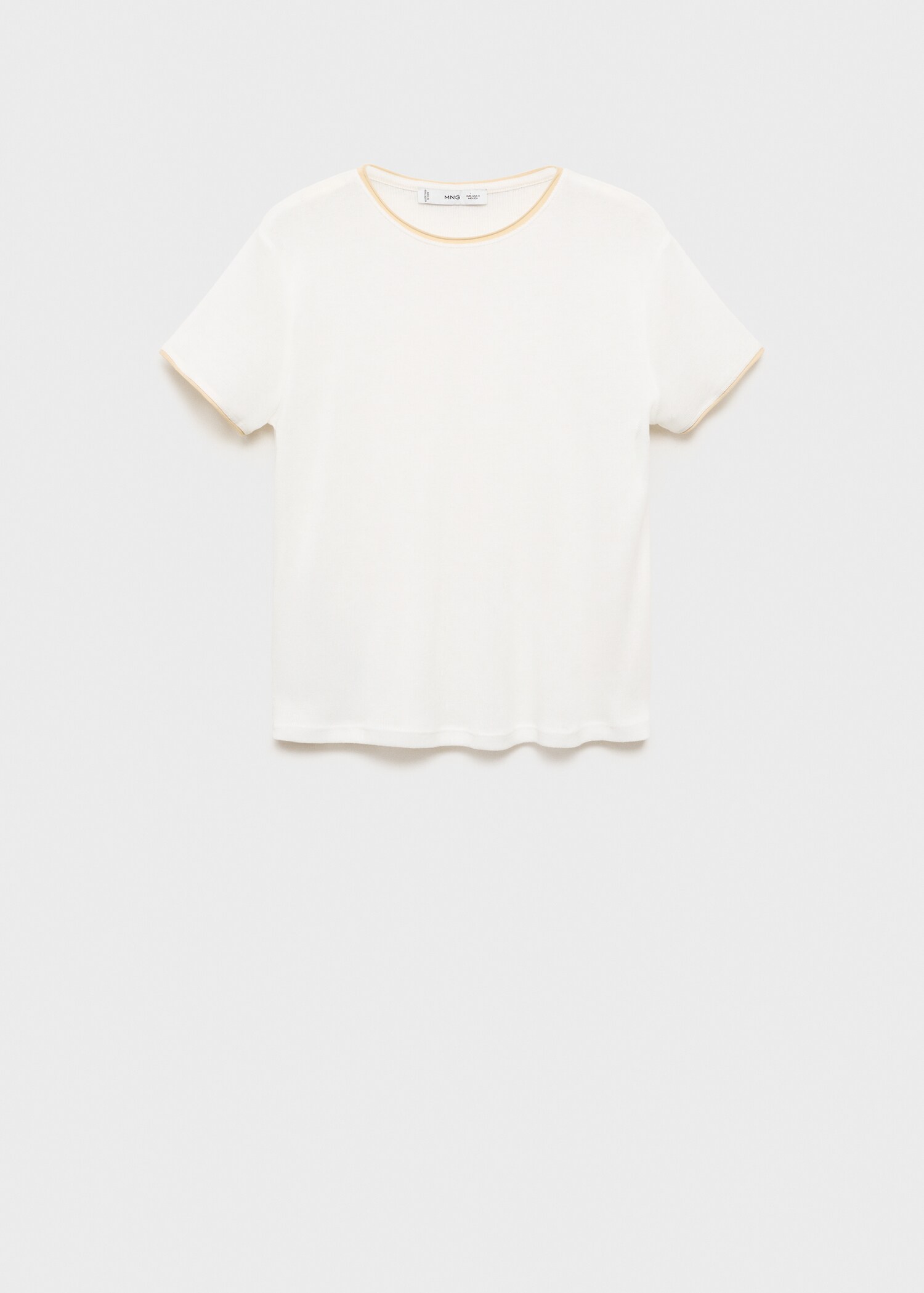 Camiseta algodón combinada - Artículo sin modelo