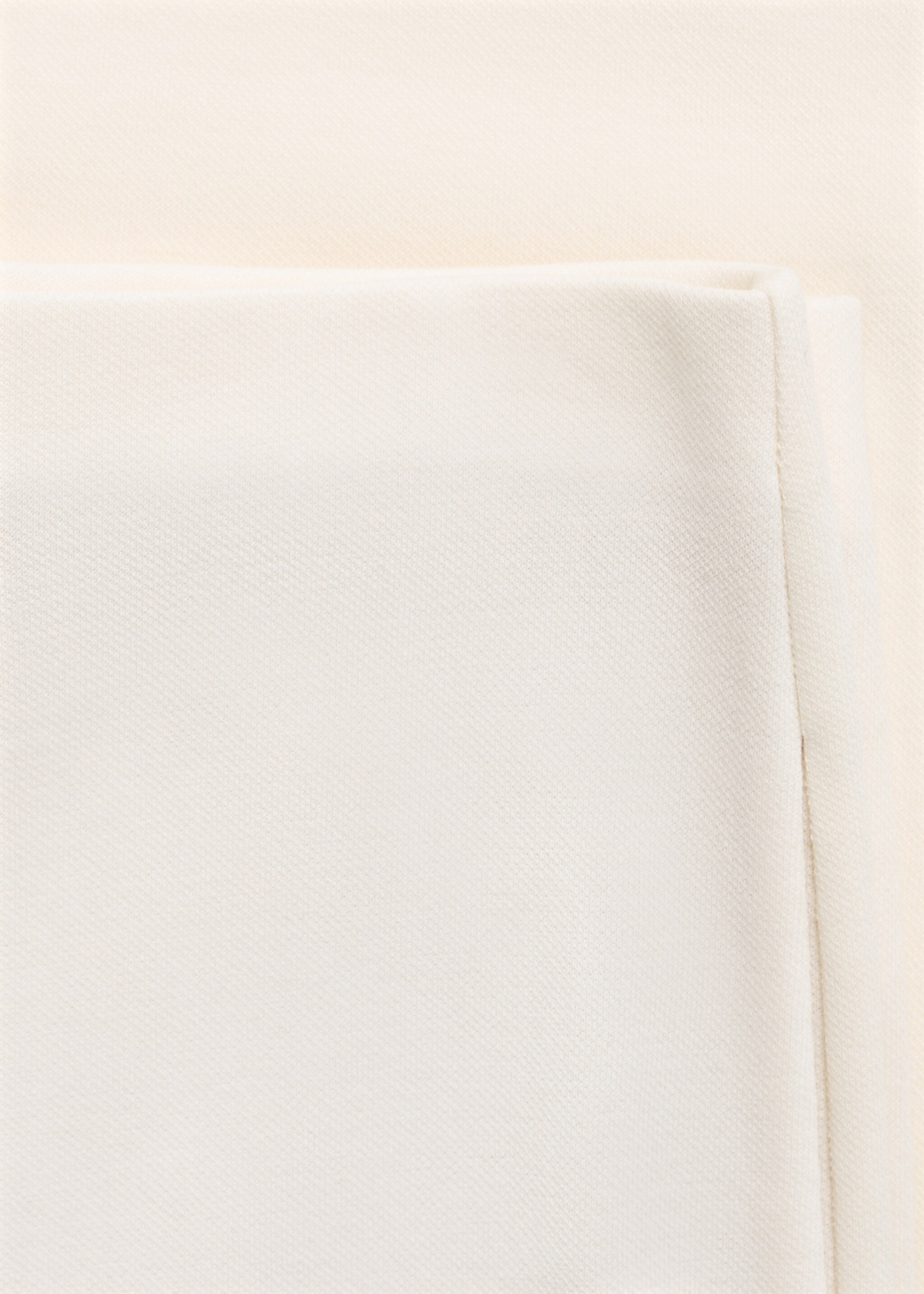 Straight-fit cotton trousers - Details of the article 0