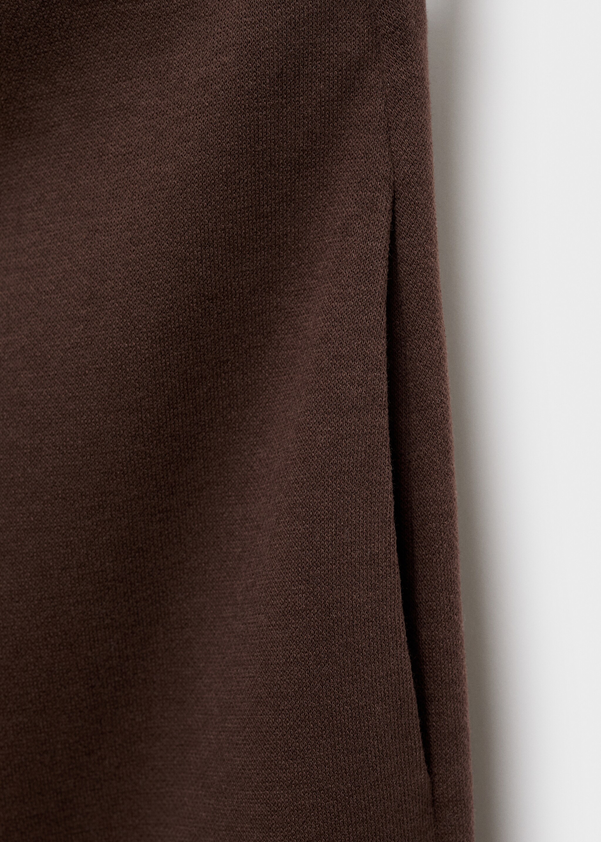 Straight-fit cotton trousers - Details of the article 0