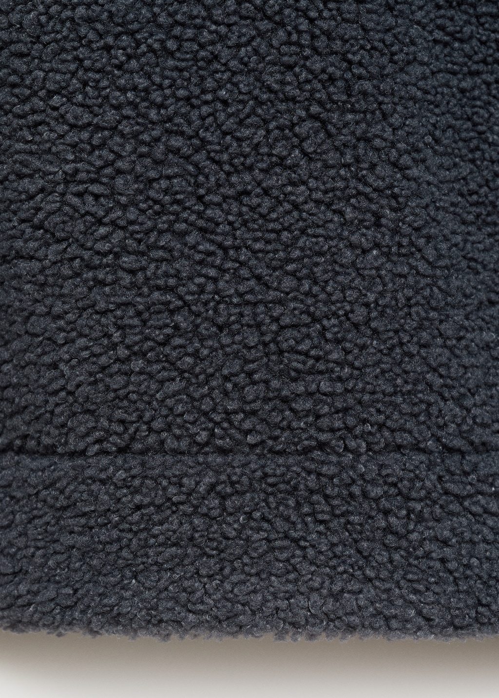 Fleece sweatshirt with zip