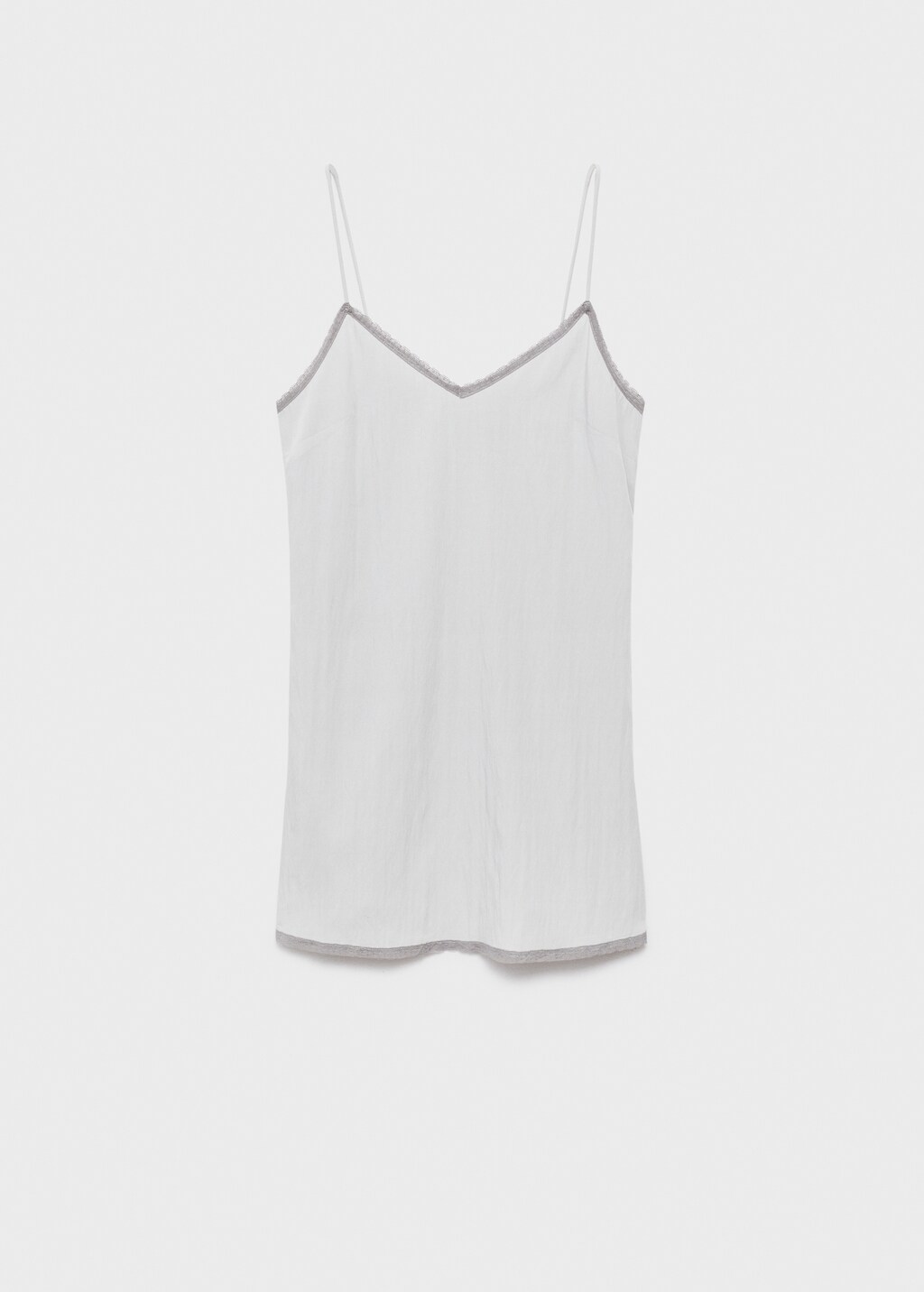 Lace nightgown with straps - image 5