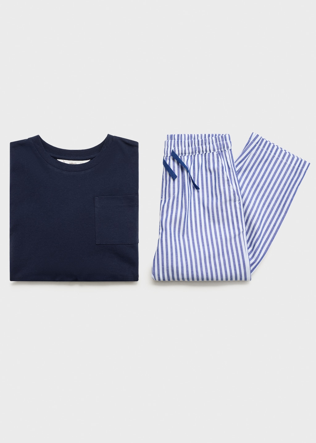 Striped long pyjamas