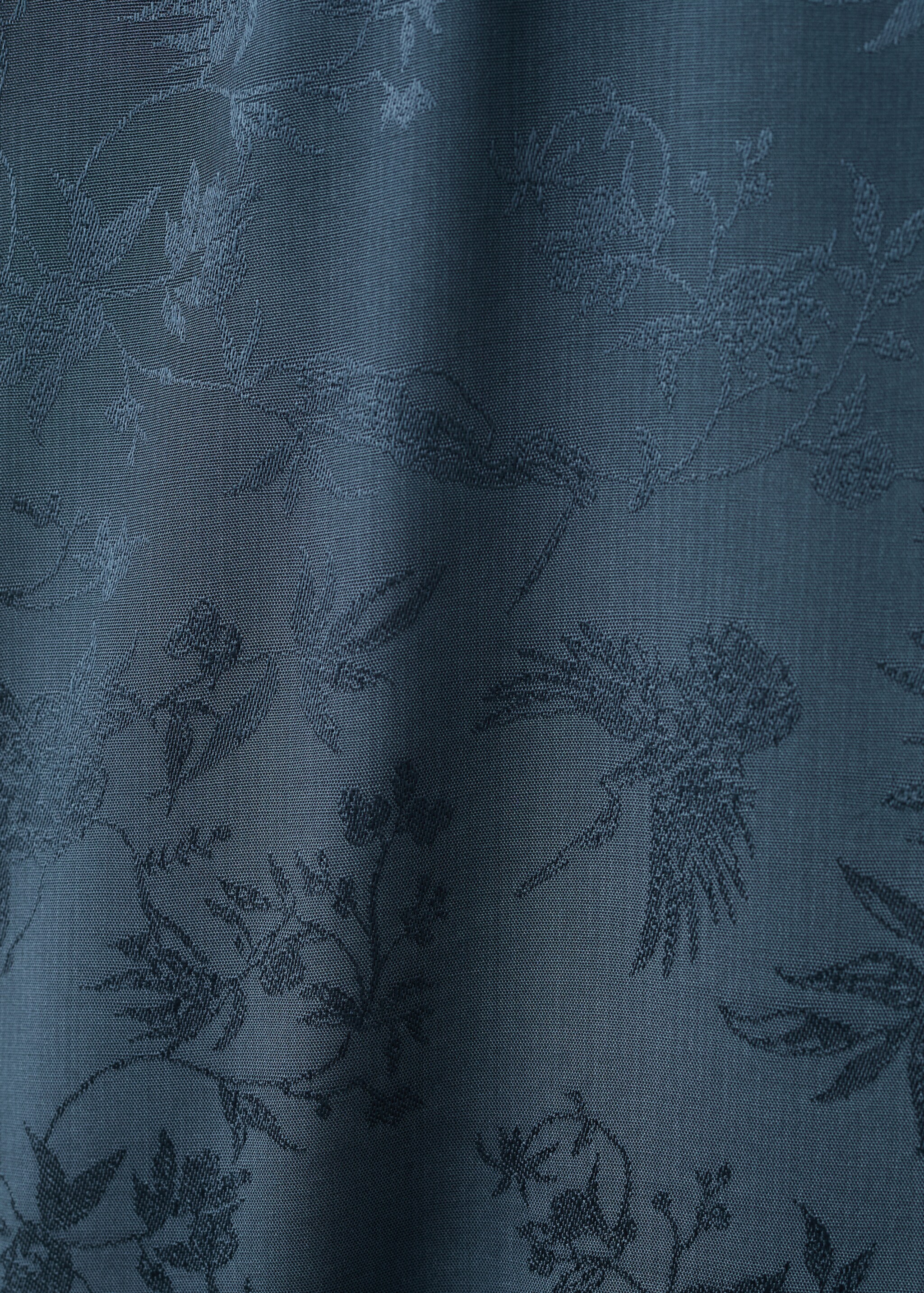 Camisón jacquard satén - Detalle del artículo 8, Azul noche. Ref: 17084107-00.