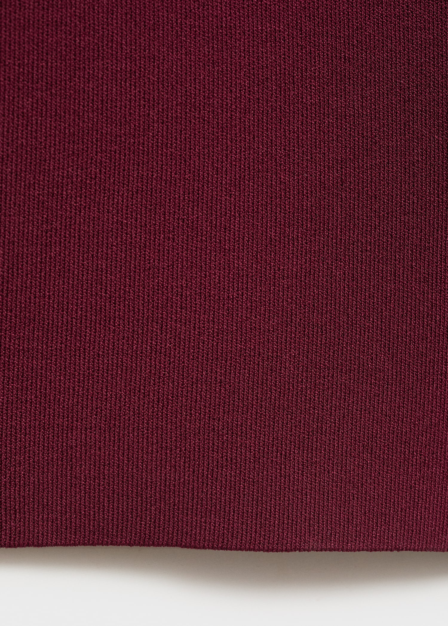 Knitted pants with elastic waistband - Details of the article 0