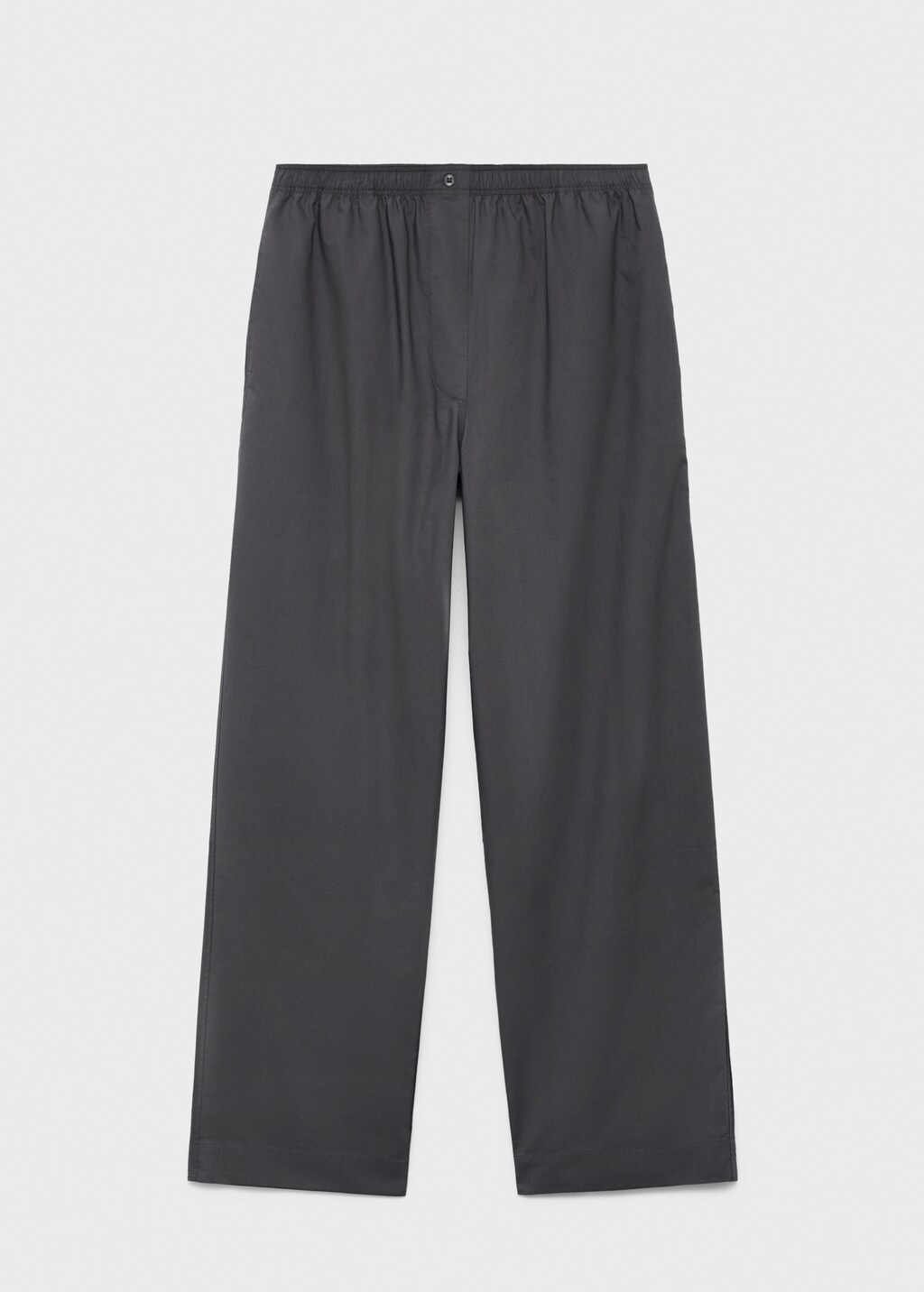Poplin pajama bottoms