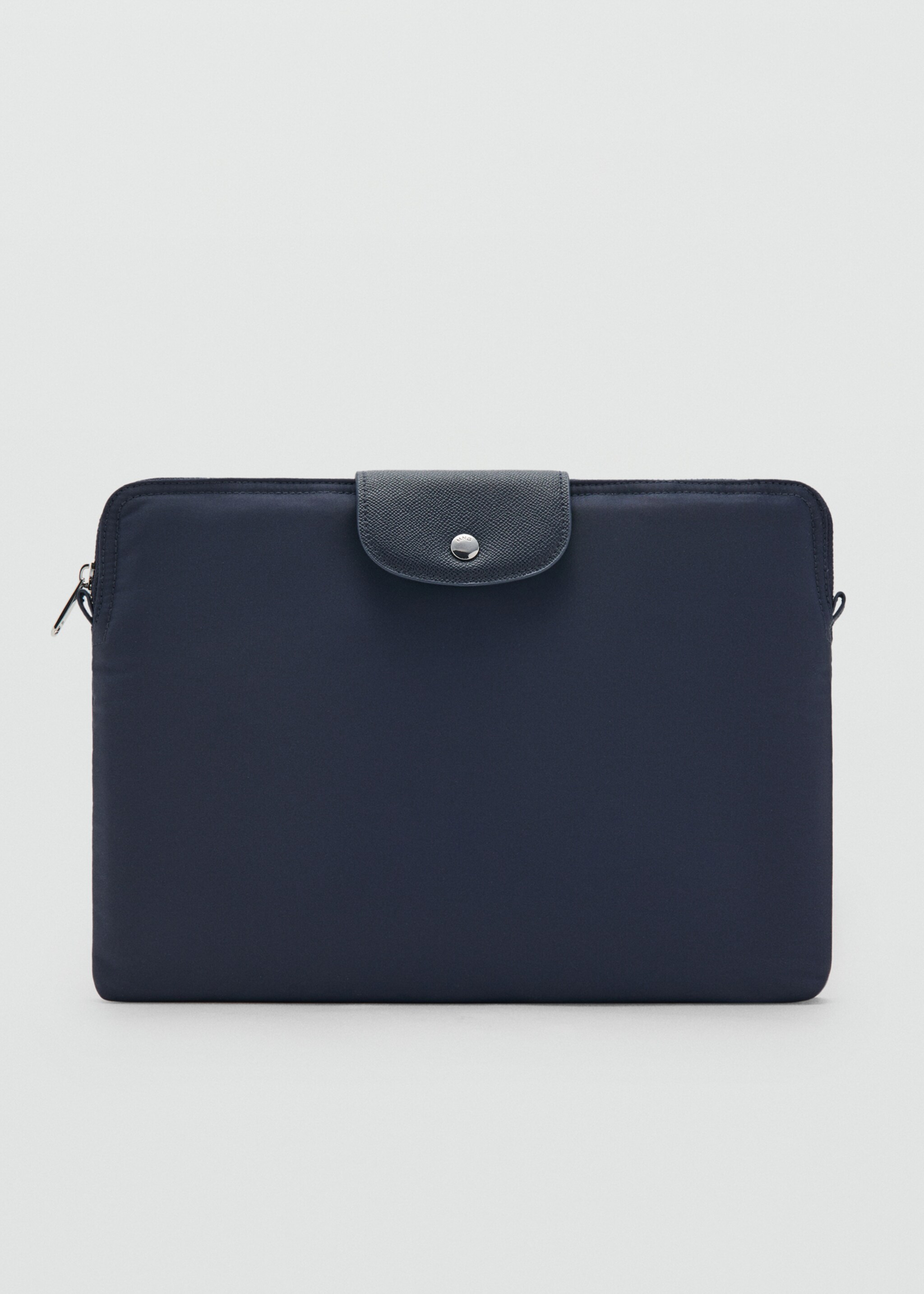 Nylon laptop case - Article without model, Navy. Ref: 17084122-00.