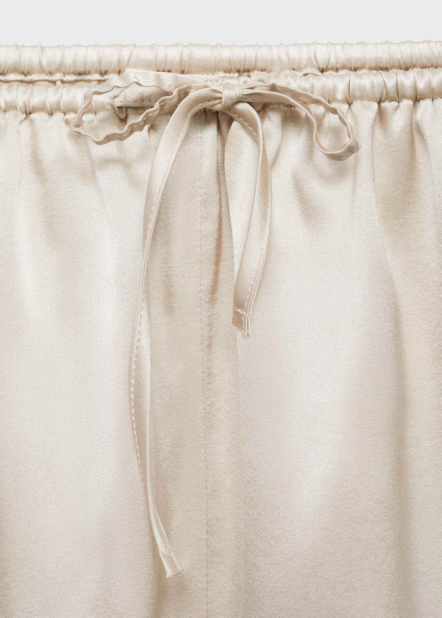 Silk pyjama shorts - Details of the article 8