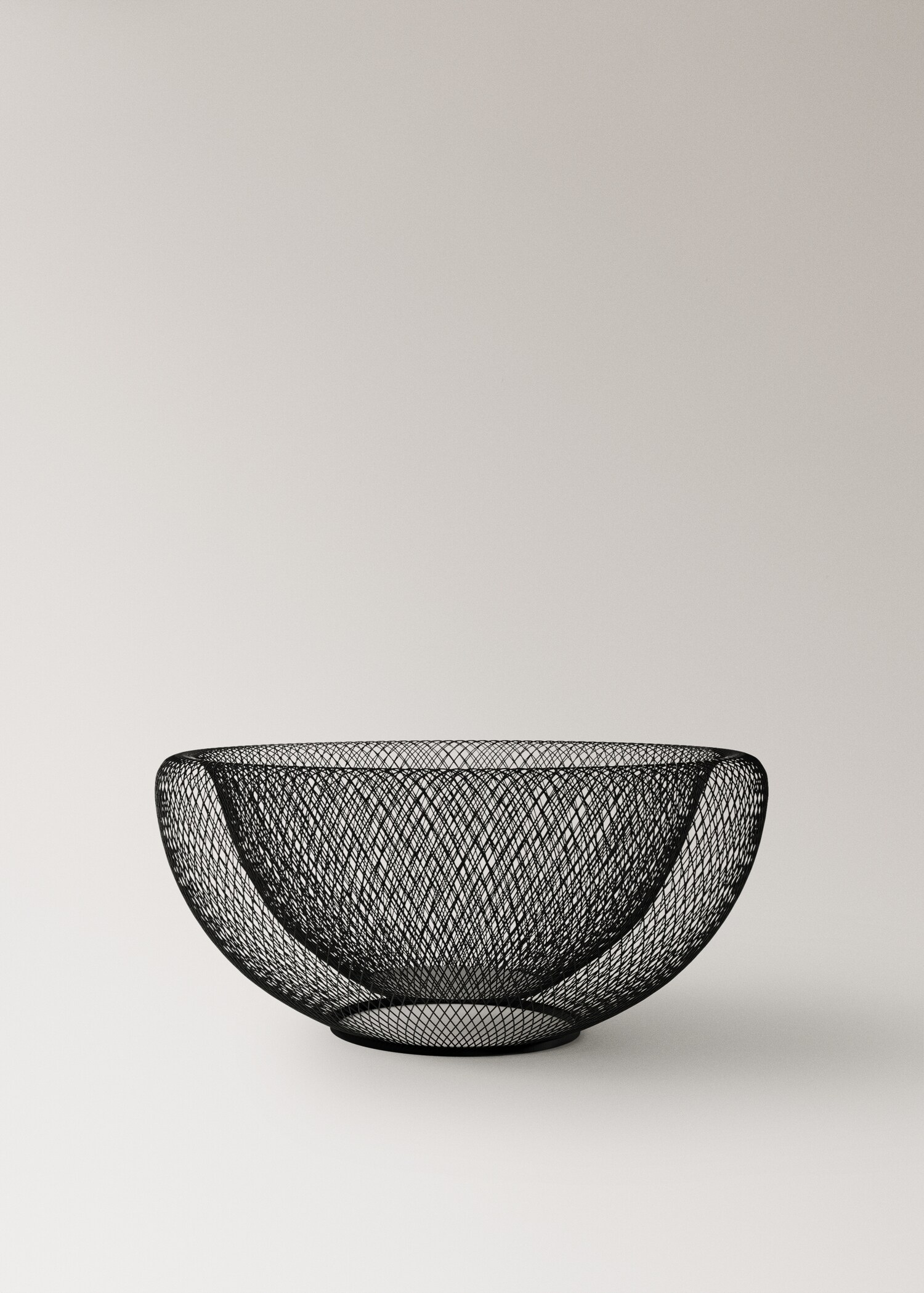 Medium gridded iron bowl - Article without model