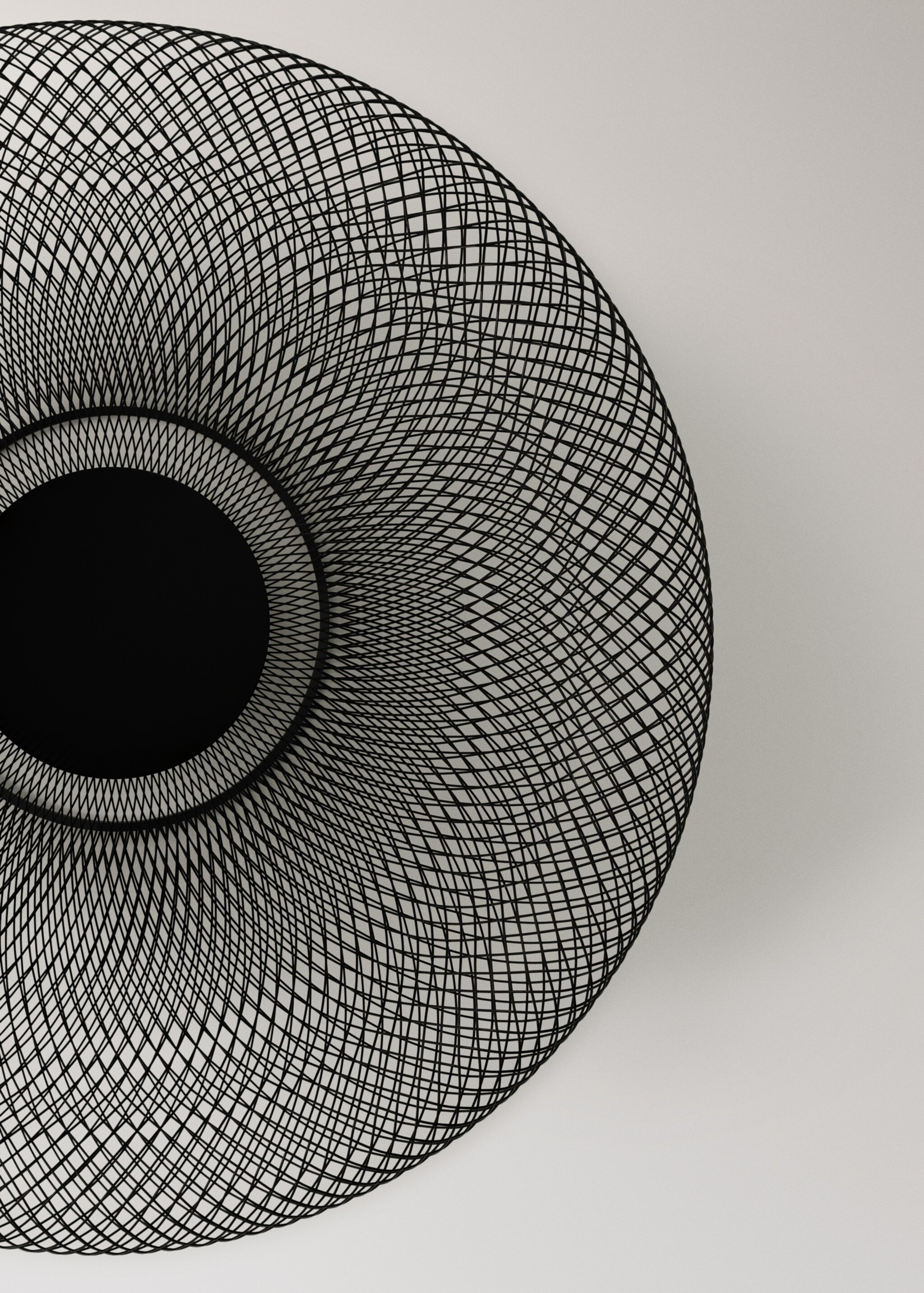 Medium gridded iron bowl - Details of the article 2