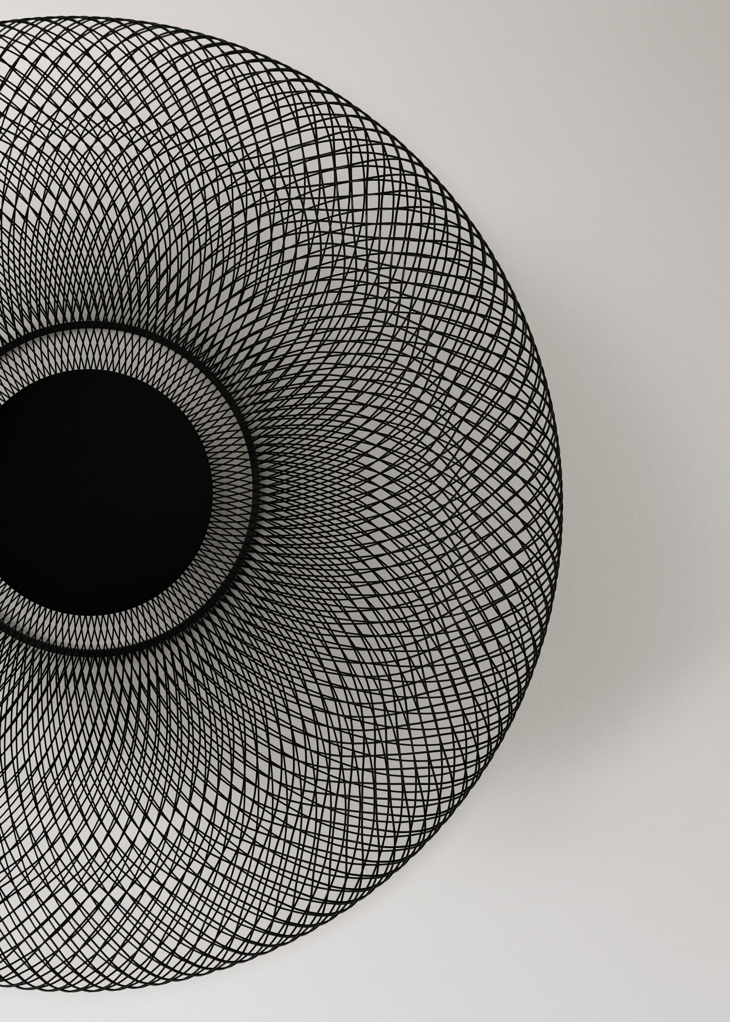 Medium gridded iron bowl - Details of the article 2