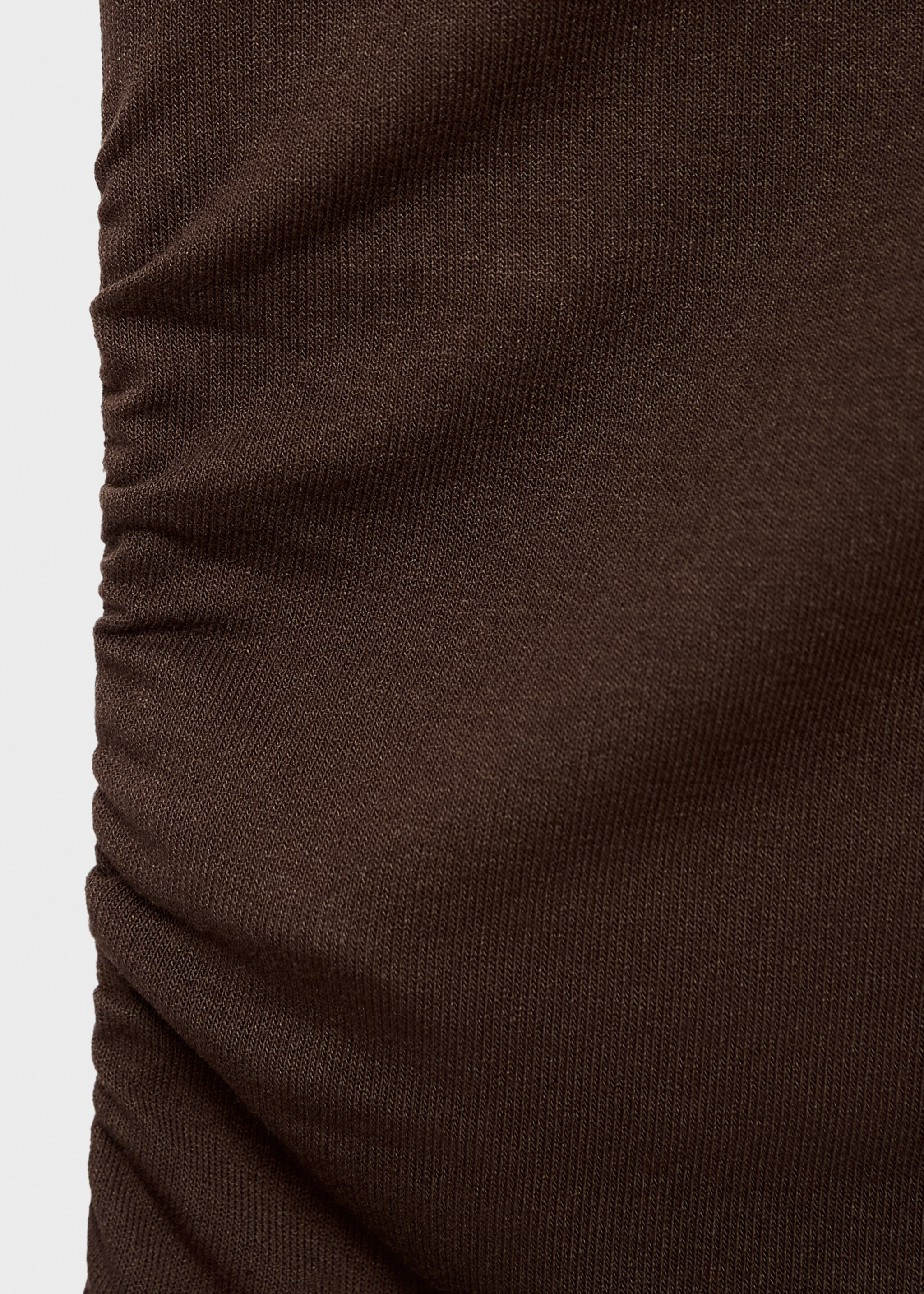 Асиметричний топ з шарфом - Детальніше про товар 8, Коричневий. Ref: 17084137-00.