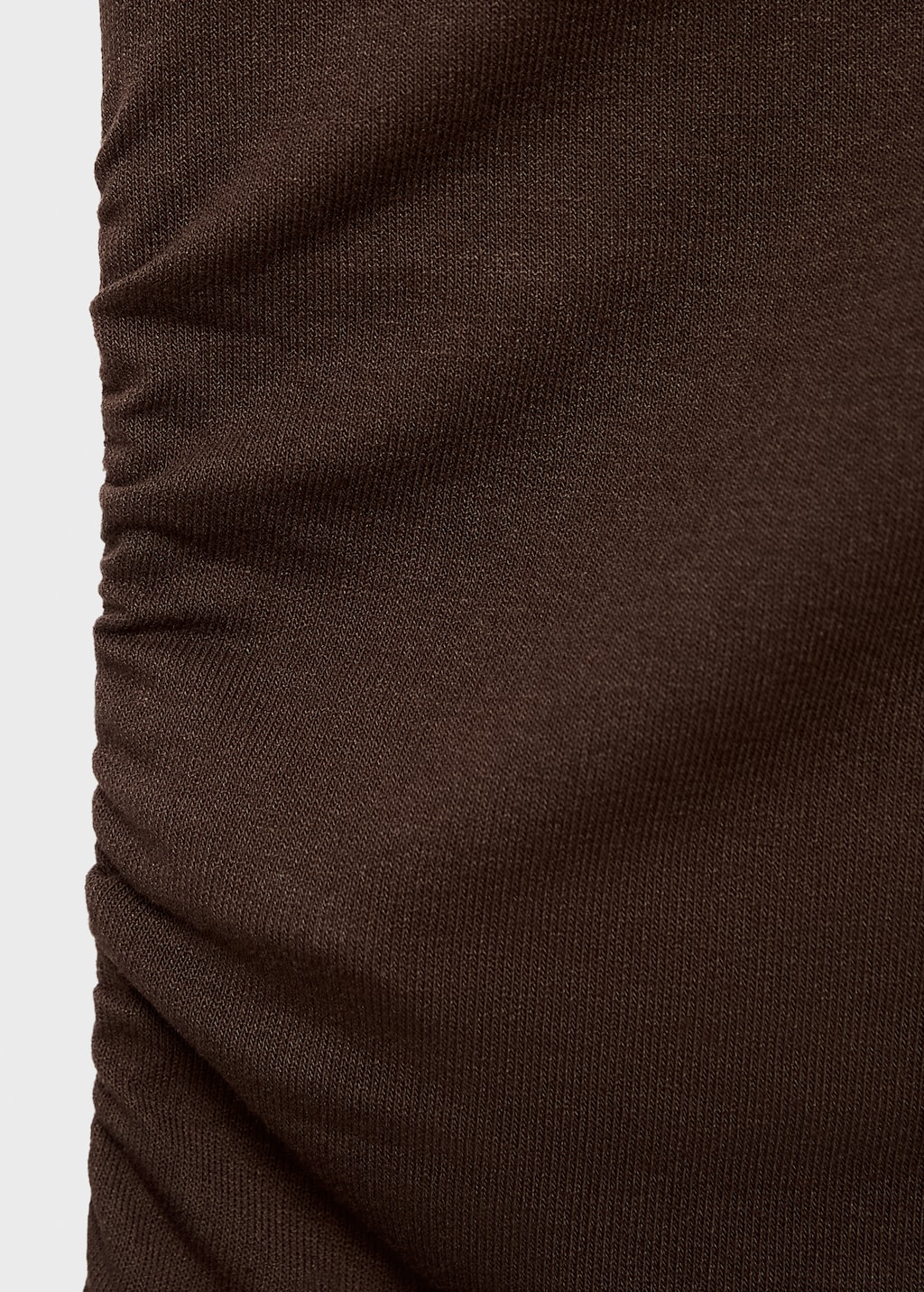 Asymmetrical foulard top