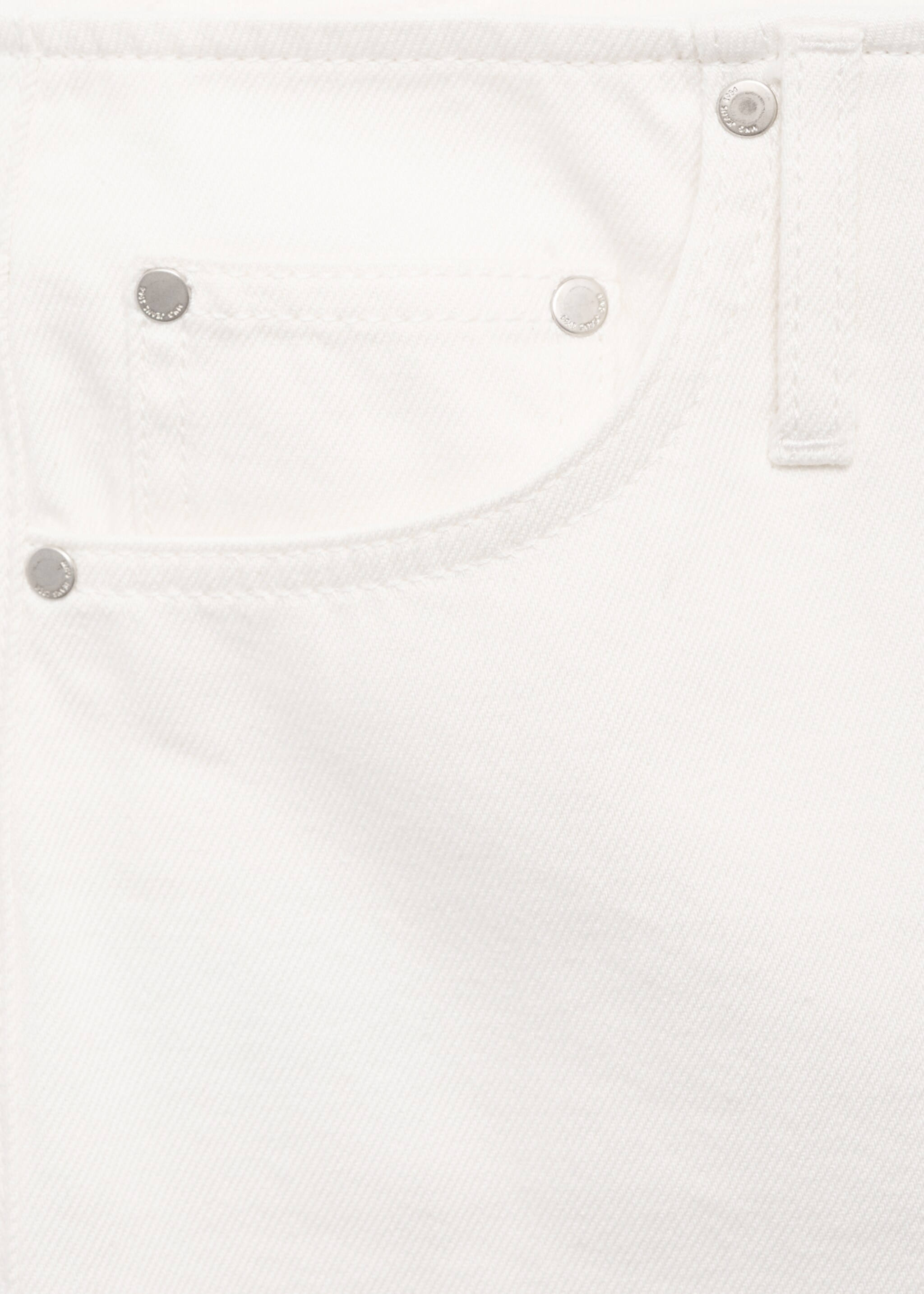 Low-rise wide-leg jeans - Details of the article 0, Off White. Ref: 17084138-00.