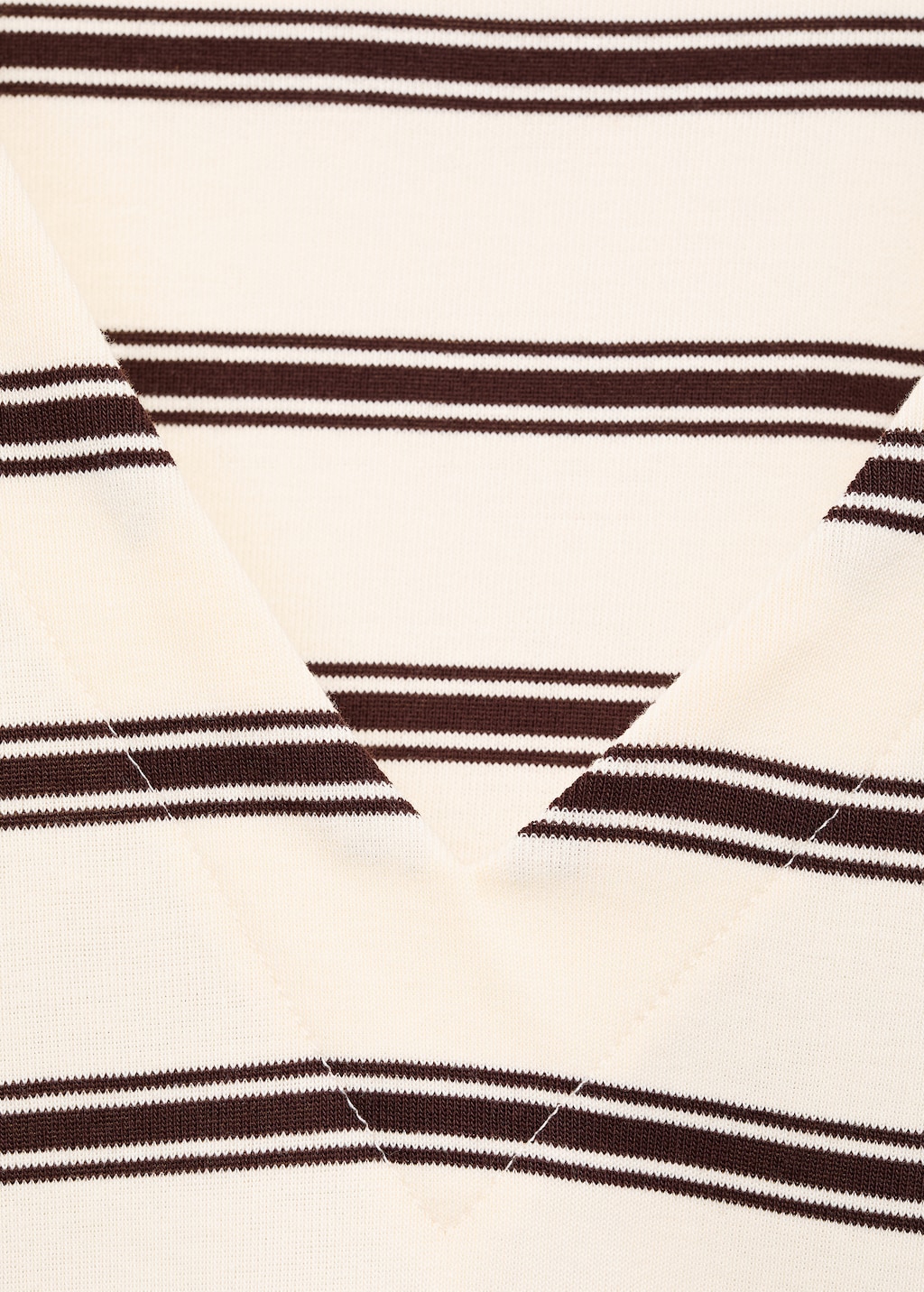 Striped cotton-blend sweatshirt