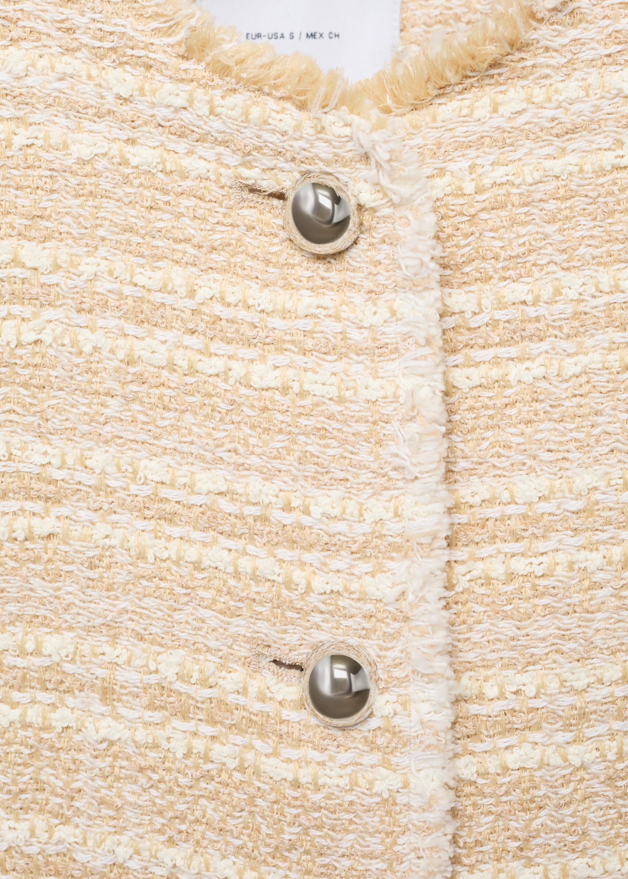 Tweed jacket with jewel buttons - Details of the article 8