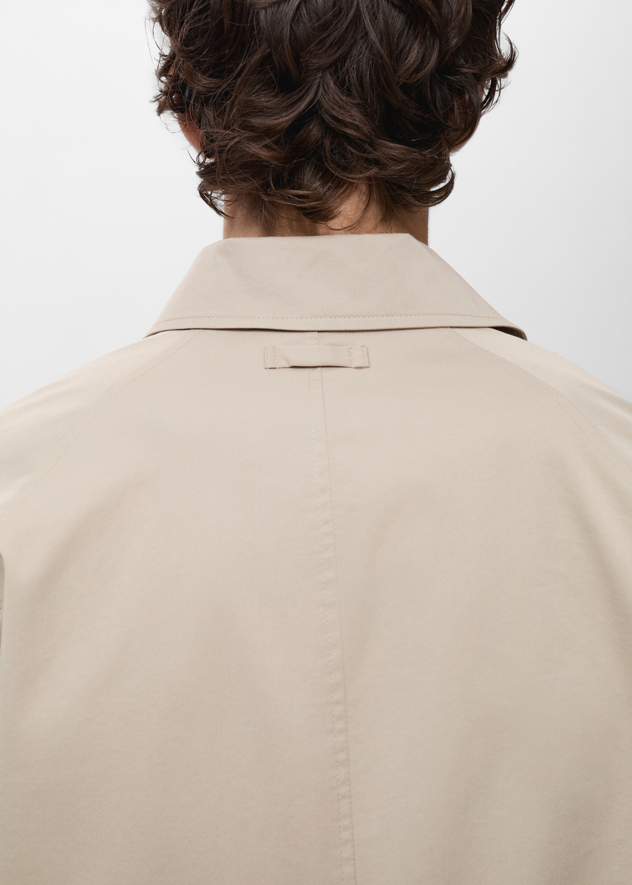 Classic water-repellent trench coat - Details of the article 6
