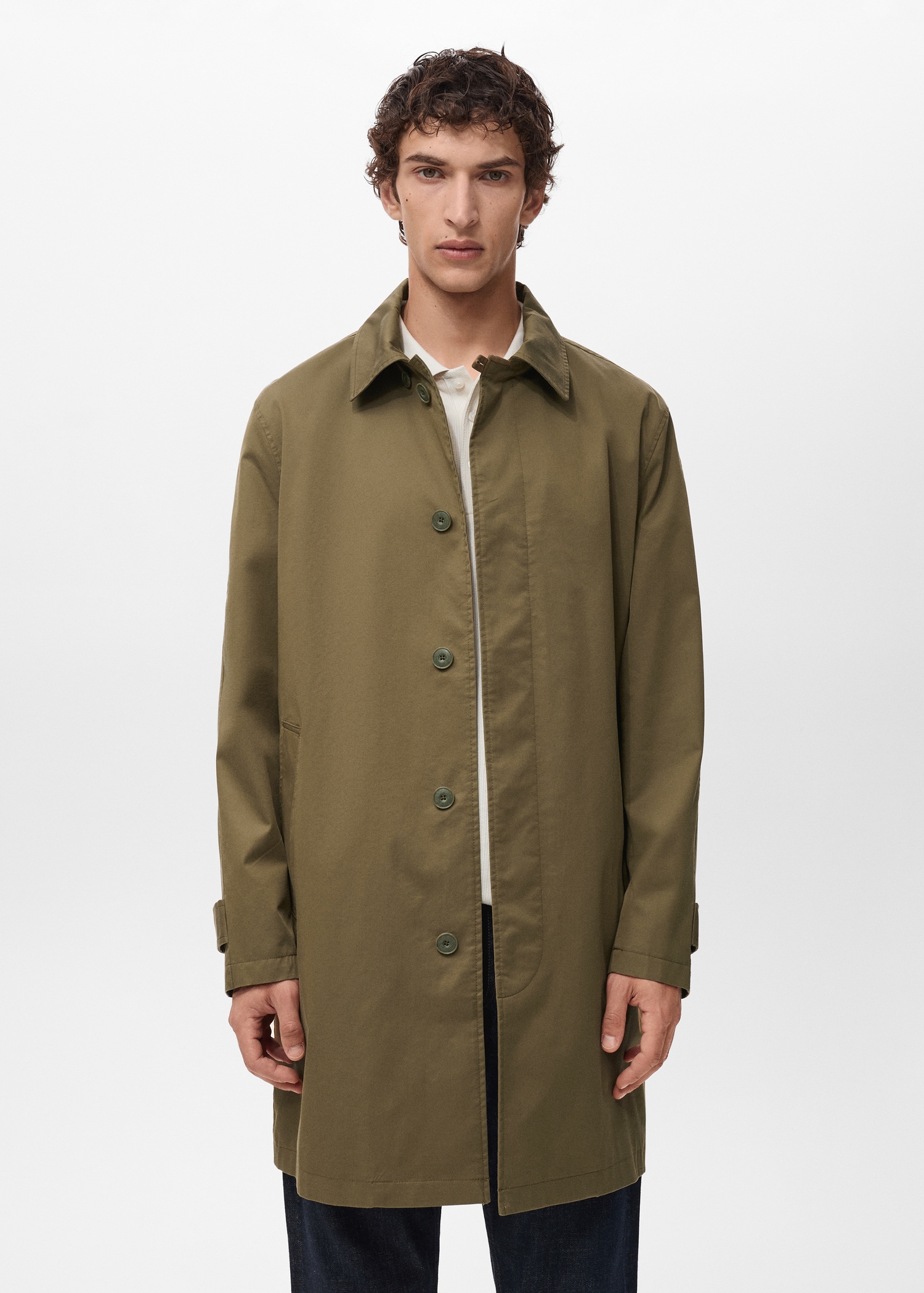Classic water-repellent trench coat Men MANGO Zambia