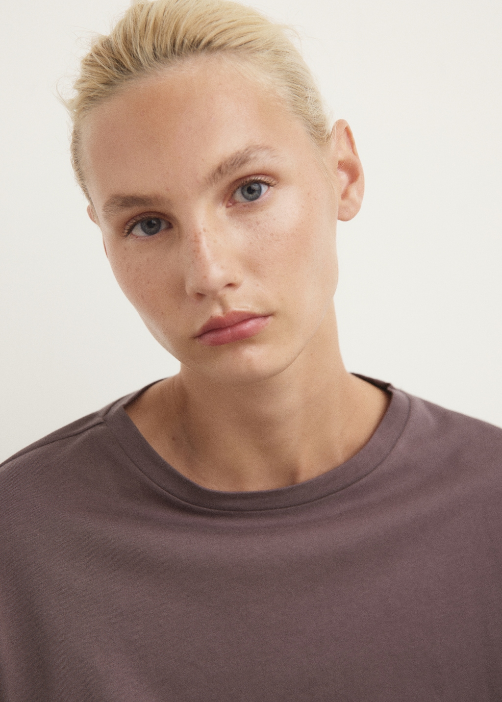 Two-piece flannel check pajamas