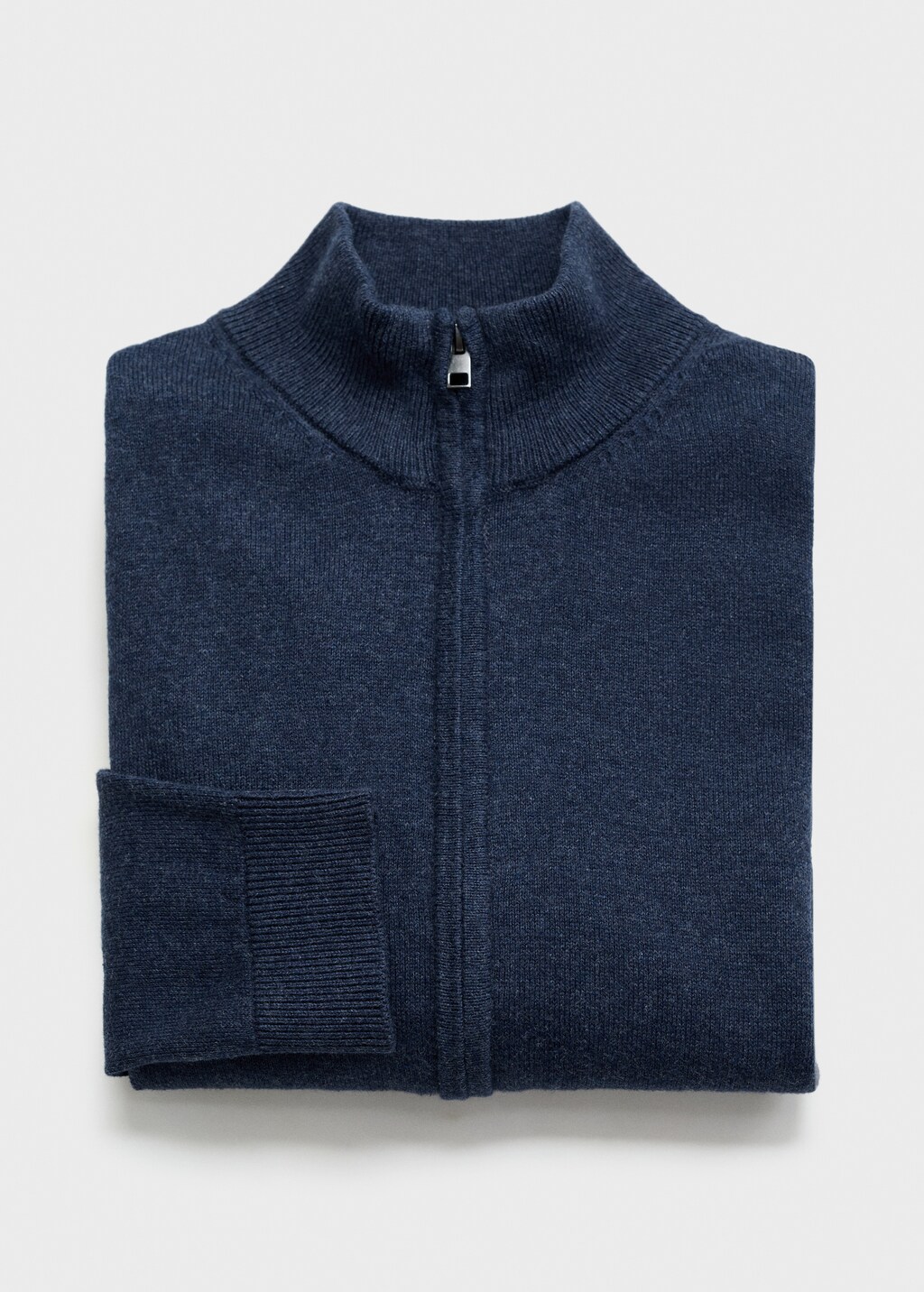 Zipped knit cardigan - Kids | MANGO USA