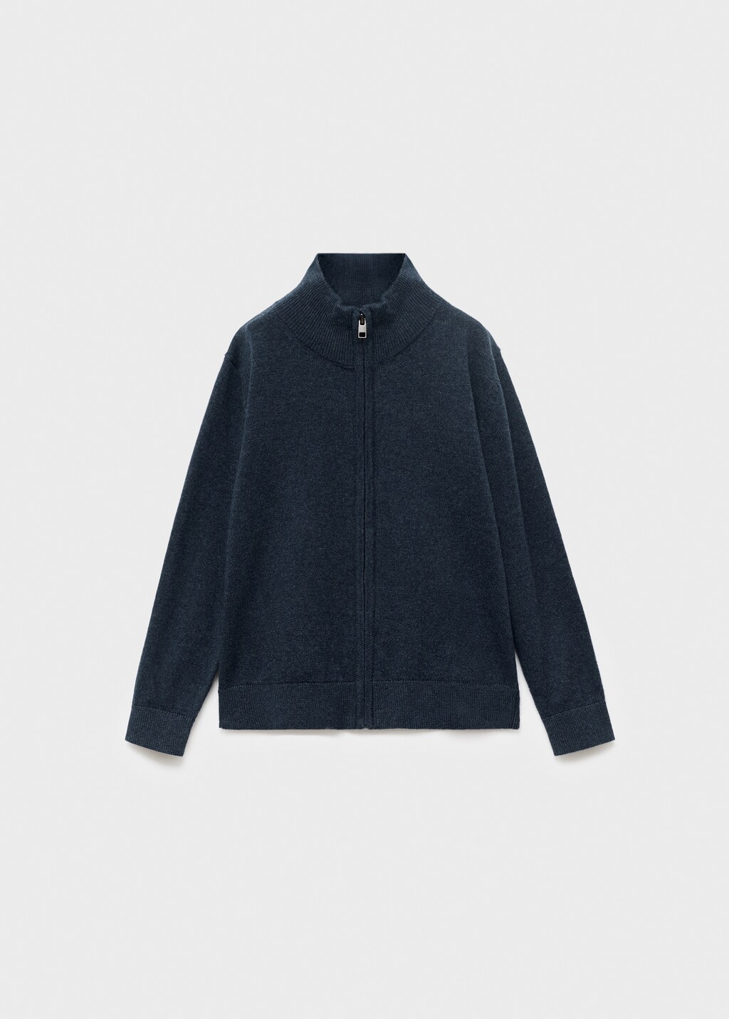 【IONSEOUL】Neville two-way angora knit zip-up 5JH231 Outdoor Midweight Crew Wool