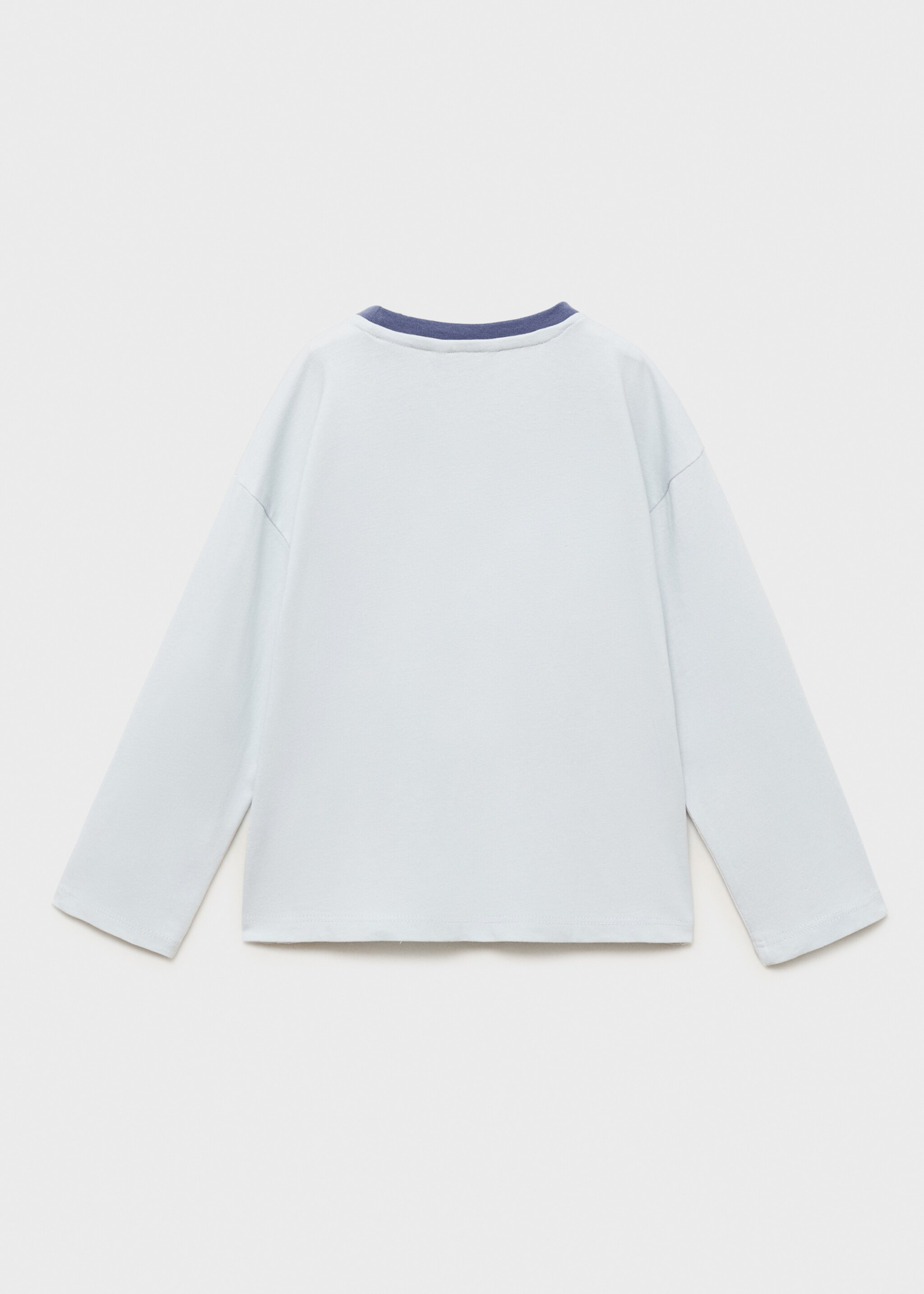 T-shirt en coton imprimé - Verso de l’article