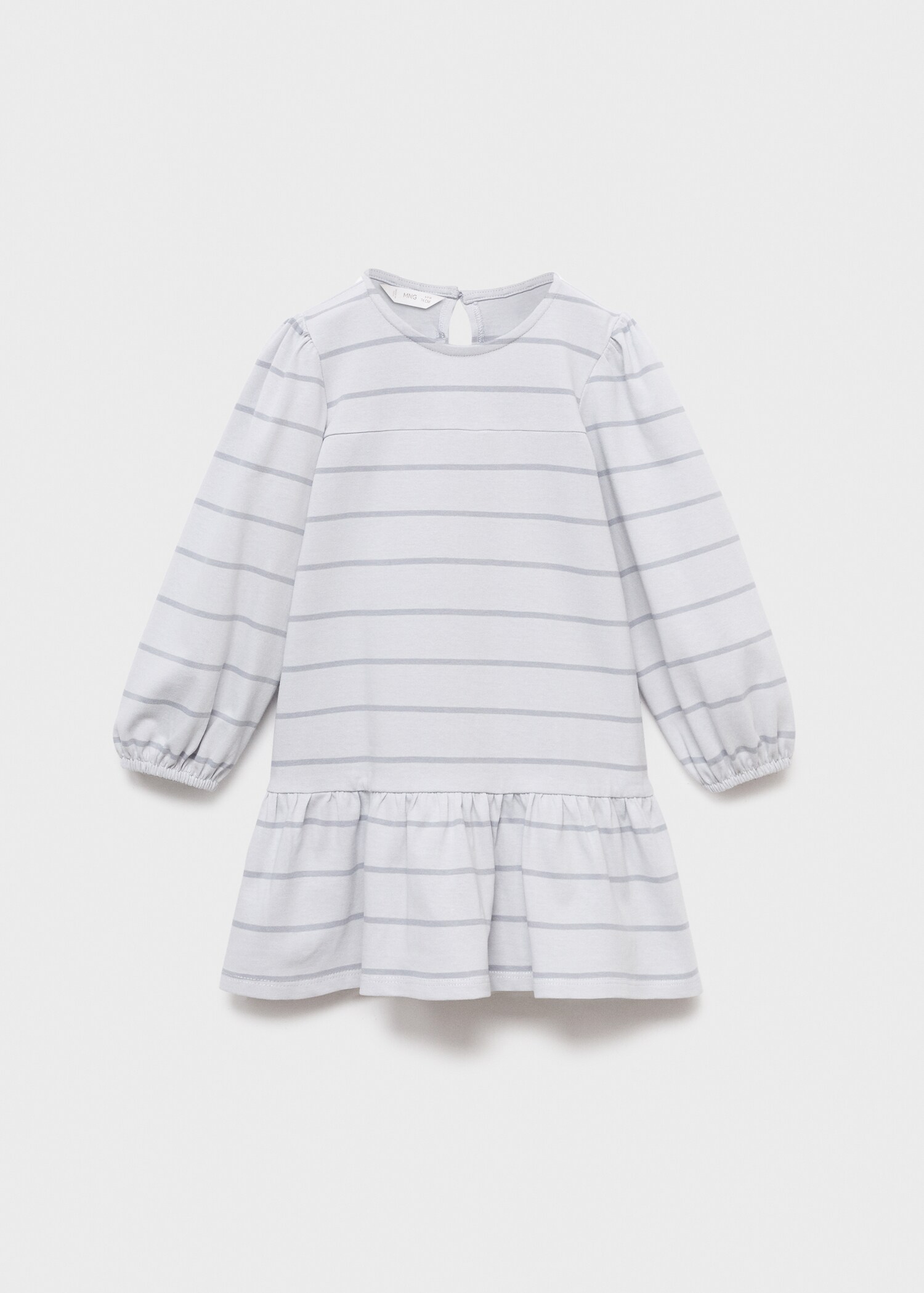 Robe à rayures en coton - Article sans modèle