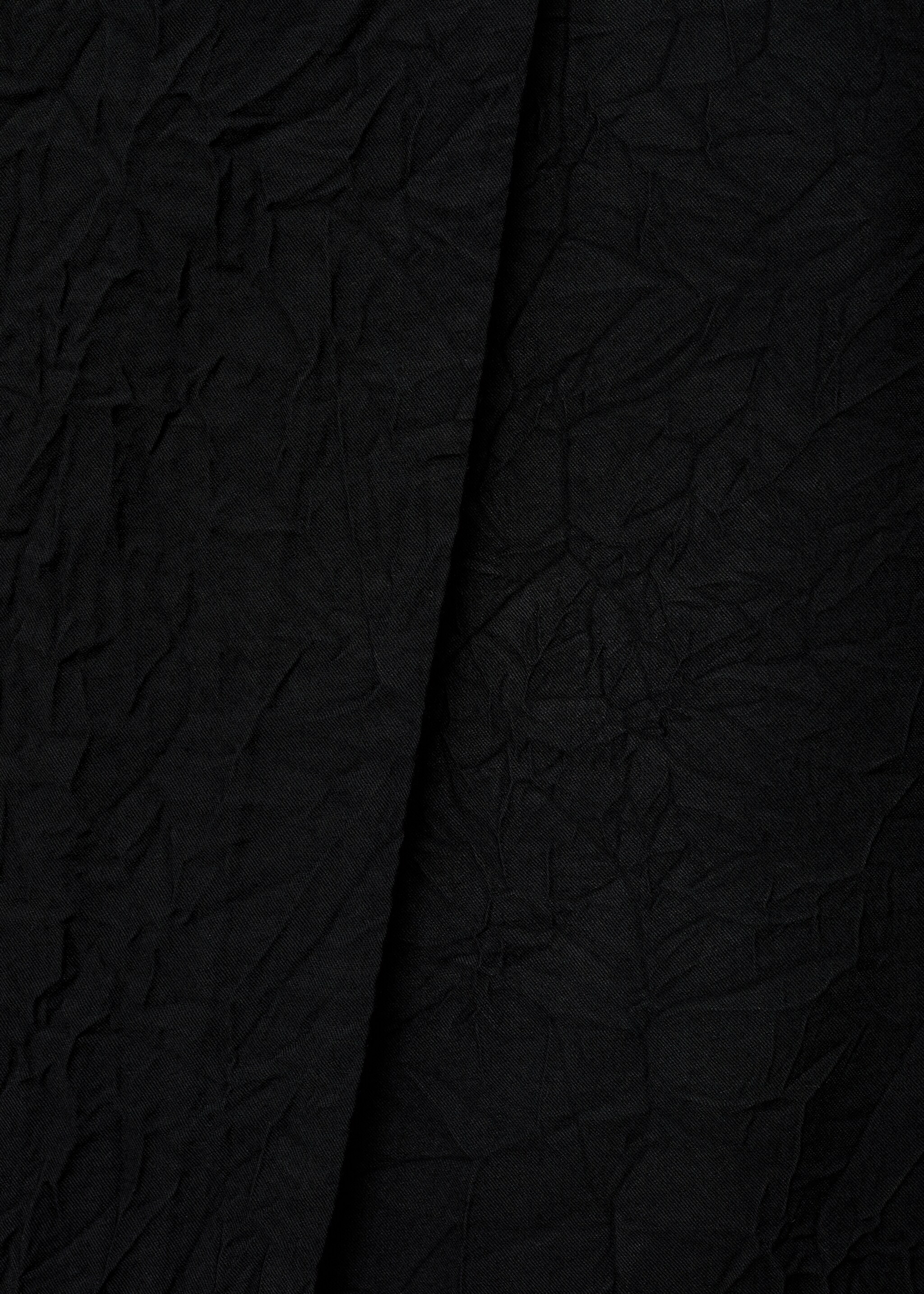 Jupe portefeuille effet froissé - Détail de l'article 8, Noir. Ref: 17084421-00.