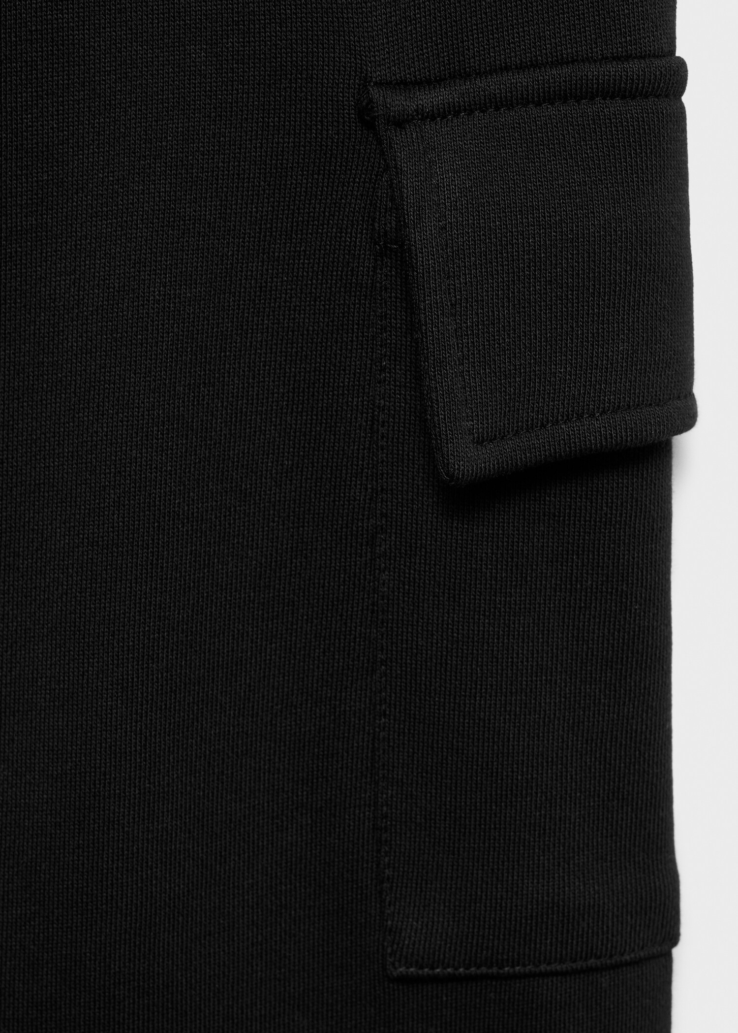 Cotton cargo joggers - Details of the article 0