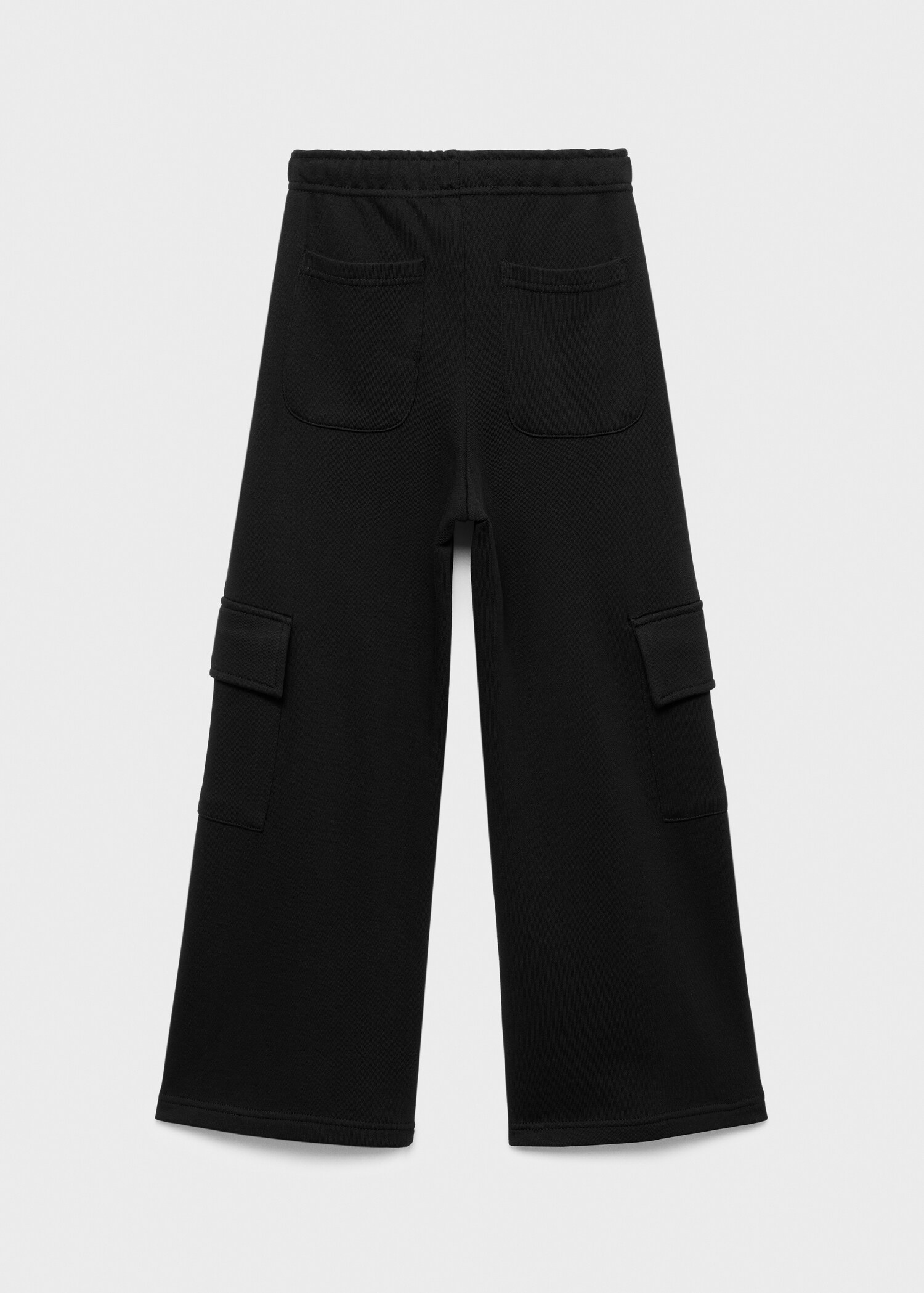 Cotton cargo joggers - Reverse of the article