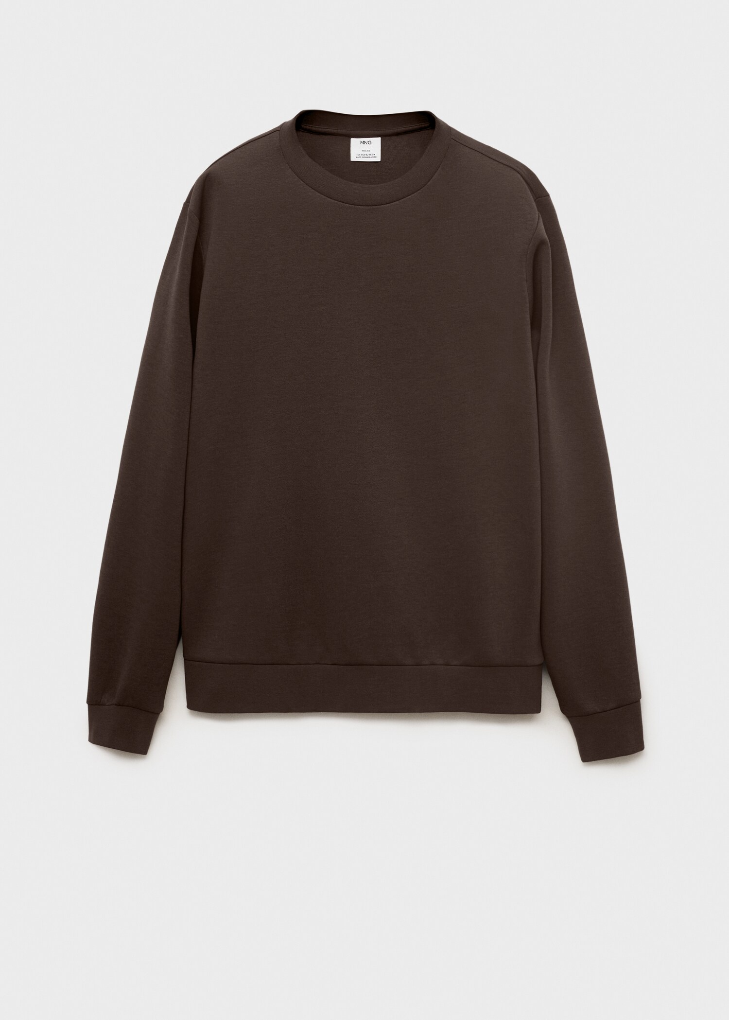 Sweatshirt de algodão regular fit - Artigo sem modelo