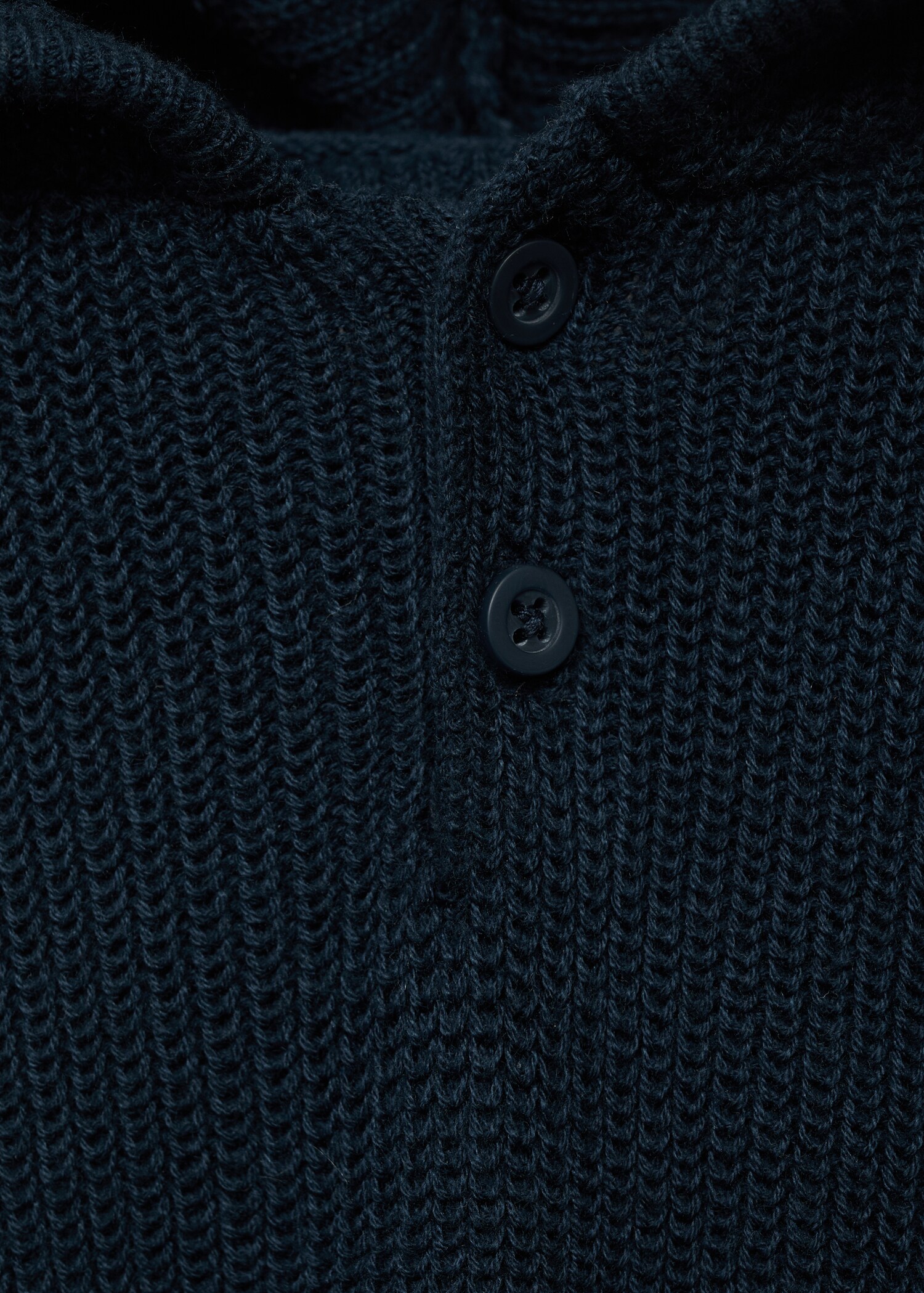 Hooded knit sweater - Details of the article 8